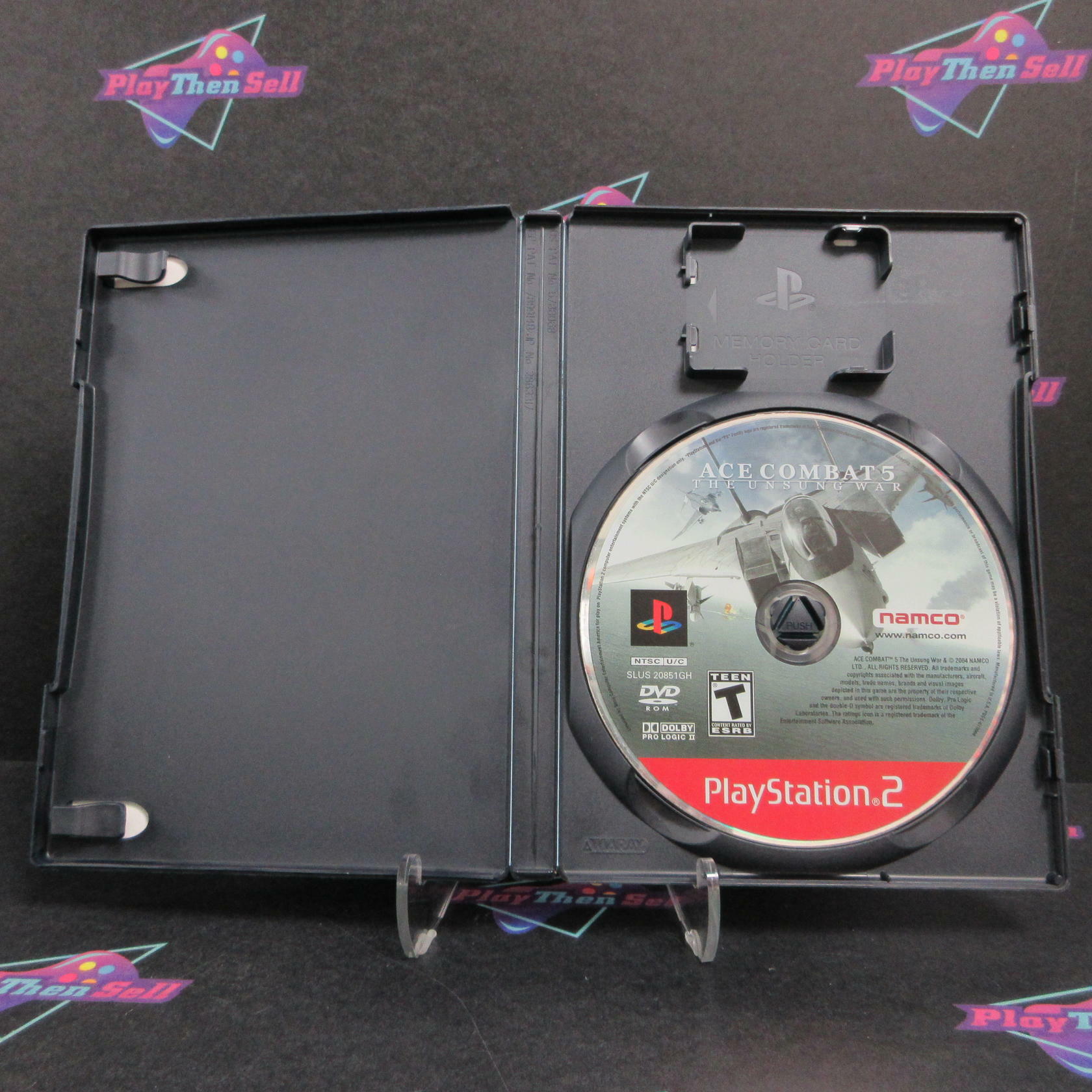 Ace Combat 5 The Unsung War PS2 PlayStation 2 GH AD/NM - Very Good