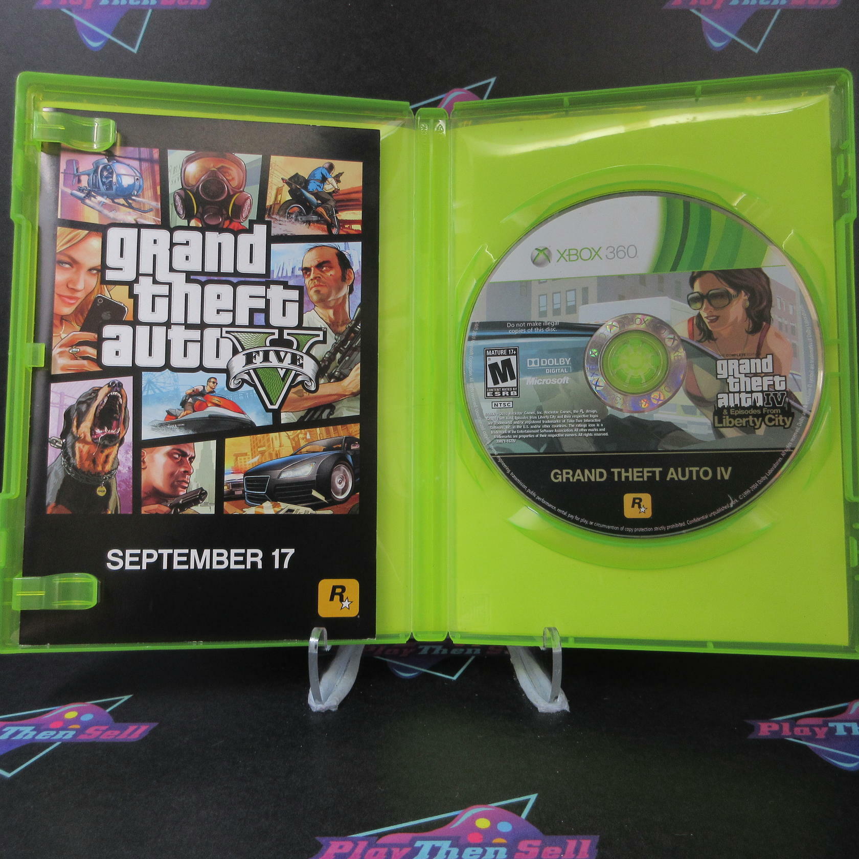 Grand Theft Auto Episodes From Liberty City The Complete Edition Xbox 360 DD/NM - Very Good