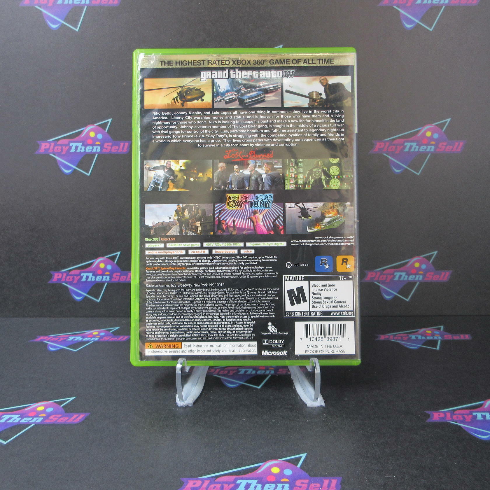 Grand Theft Auto Episodes From Liberty City The Complete Edition Xbox 360 DD/NM - Very Good