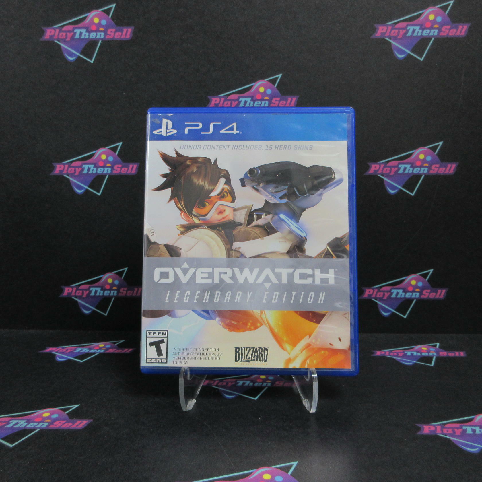 Overwatch Legendary Edition PS4 PlayStation 4 AD Complete CIB - Very Good