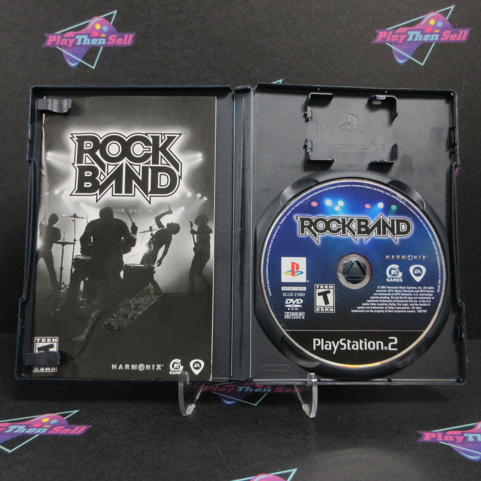 Rock Band PS2 PlayStation 2 MD Complete CIB - Very Good