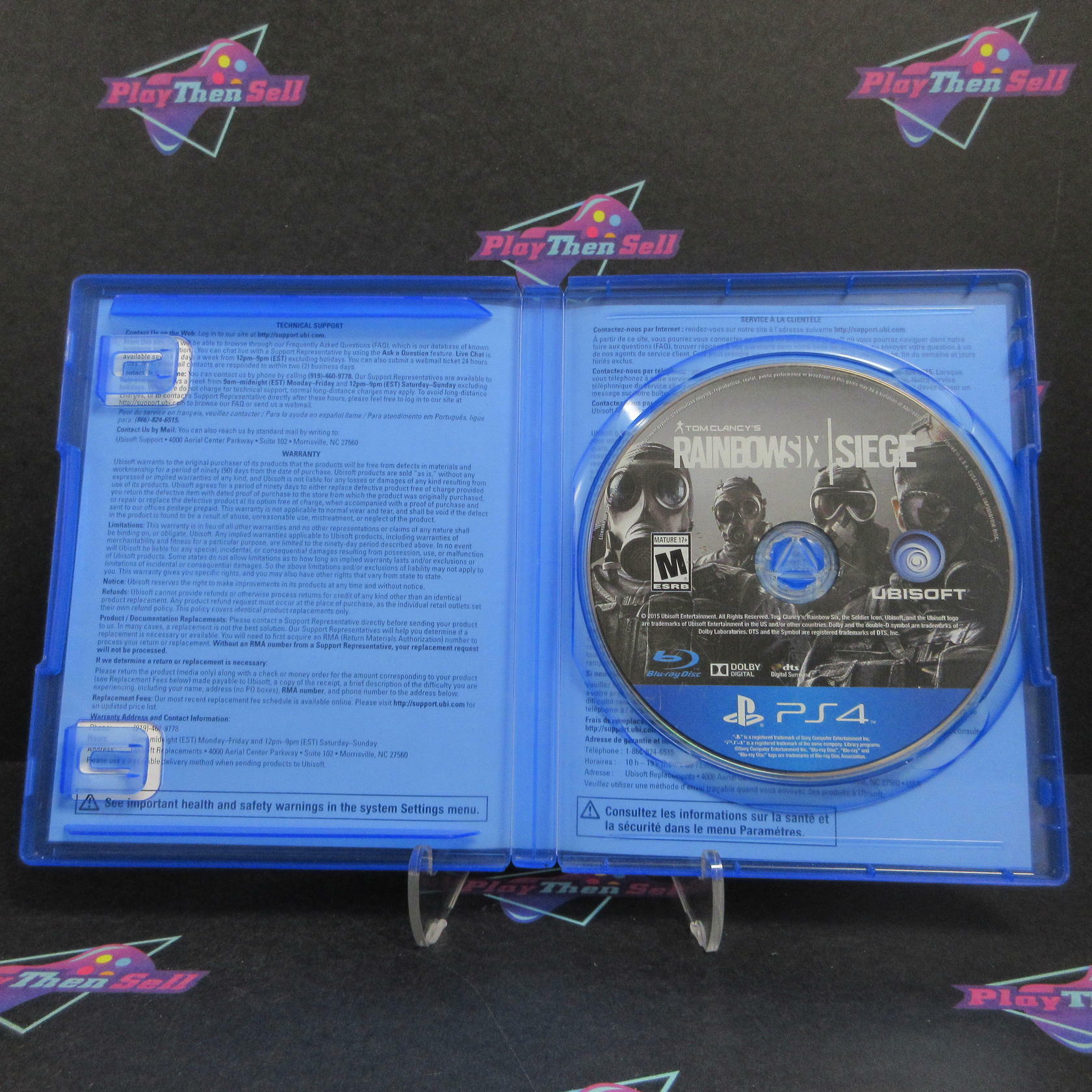 Rainbow Six Siege PS4 PlayStation 4 DD - Very Good