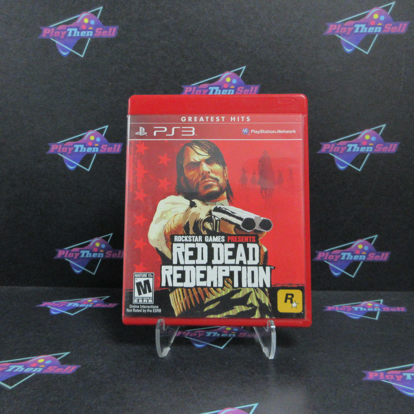 Red Dead Redemption PS3 PlayStation 3 GH AD Complete CIB - Very Good