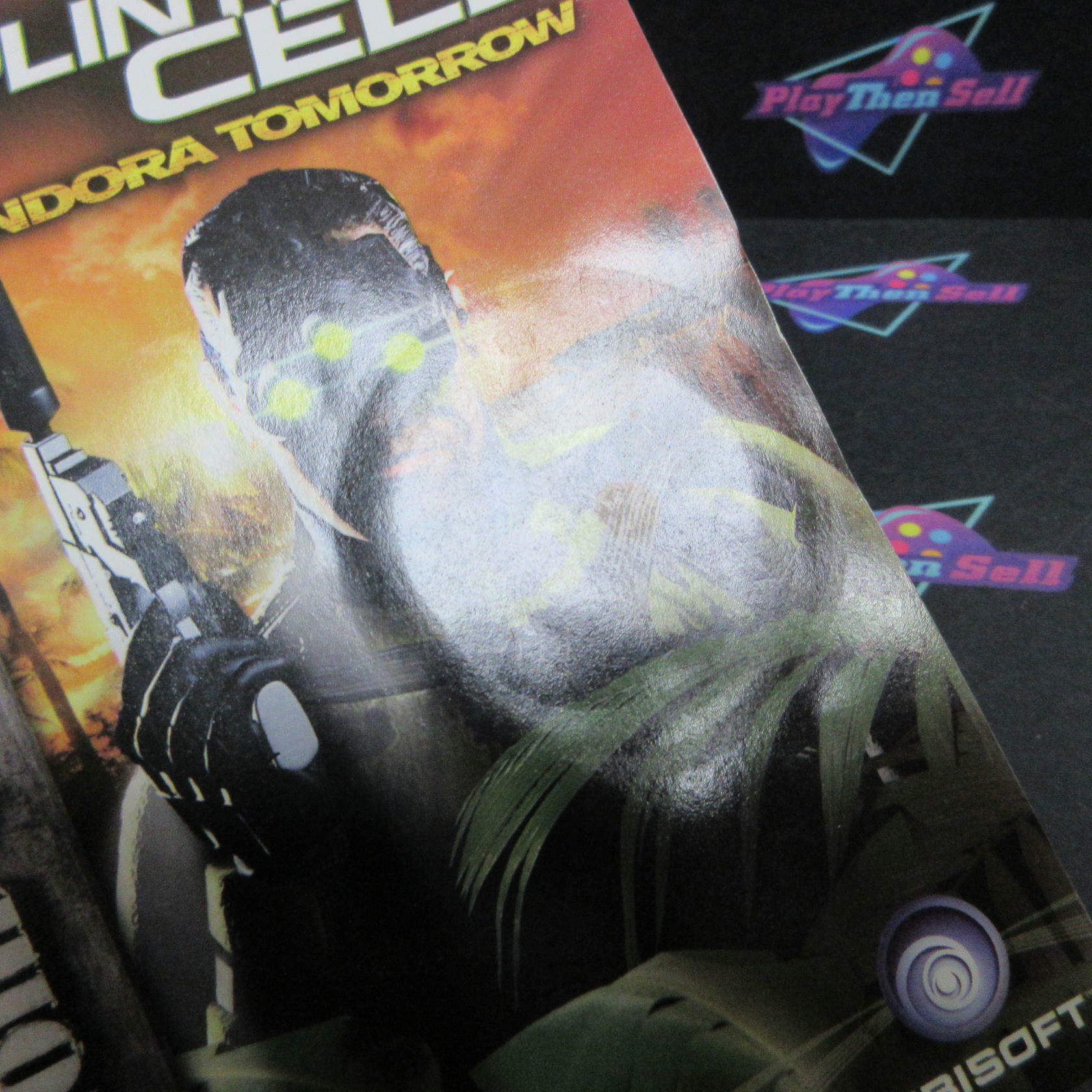 Tom Clancy's Splinter Cell Pandora Tomorrow Xbox MD + Reg Card Complete CIB - Very Good