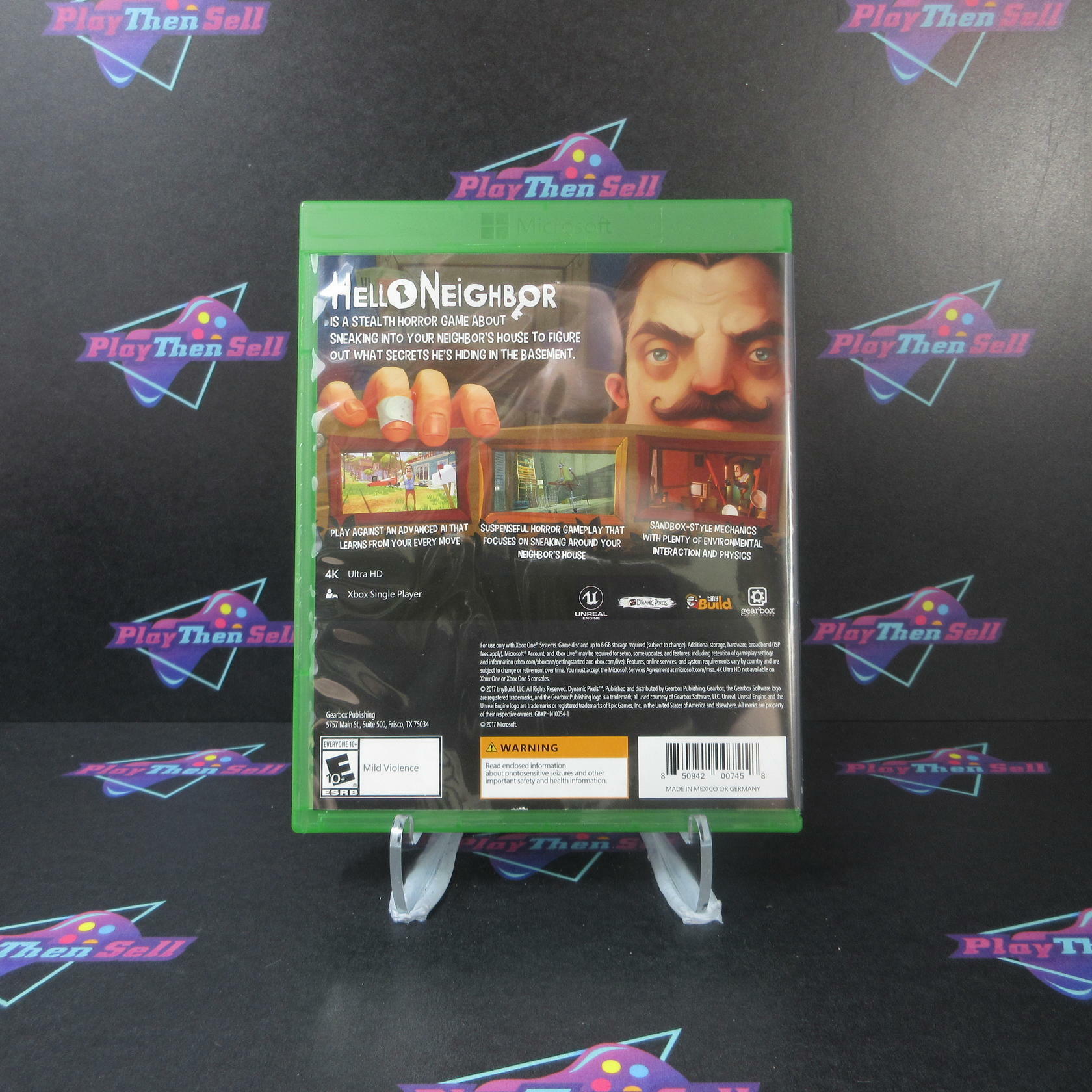 Hello Neighbor Xbox One Complete - Refurbished