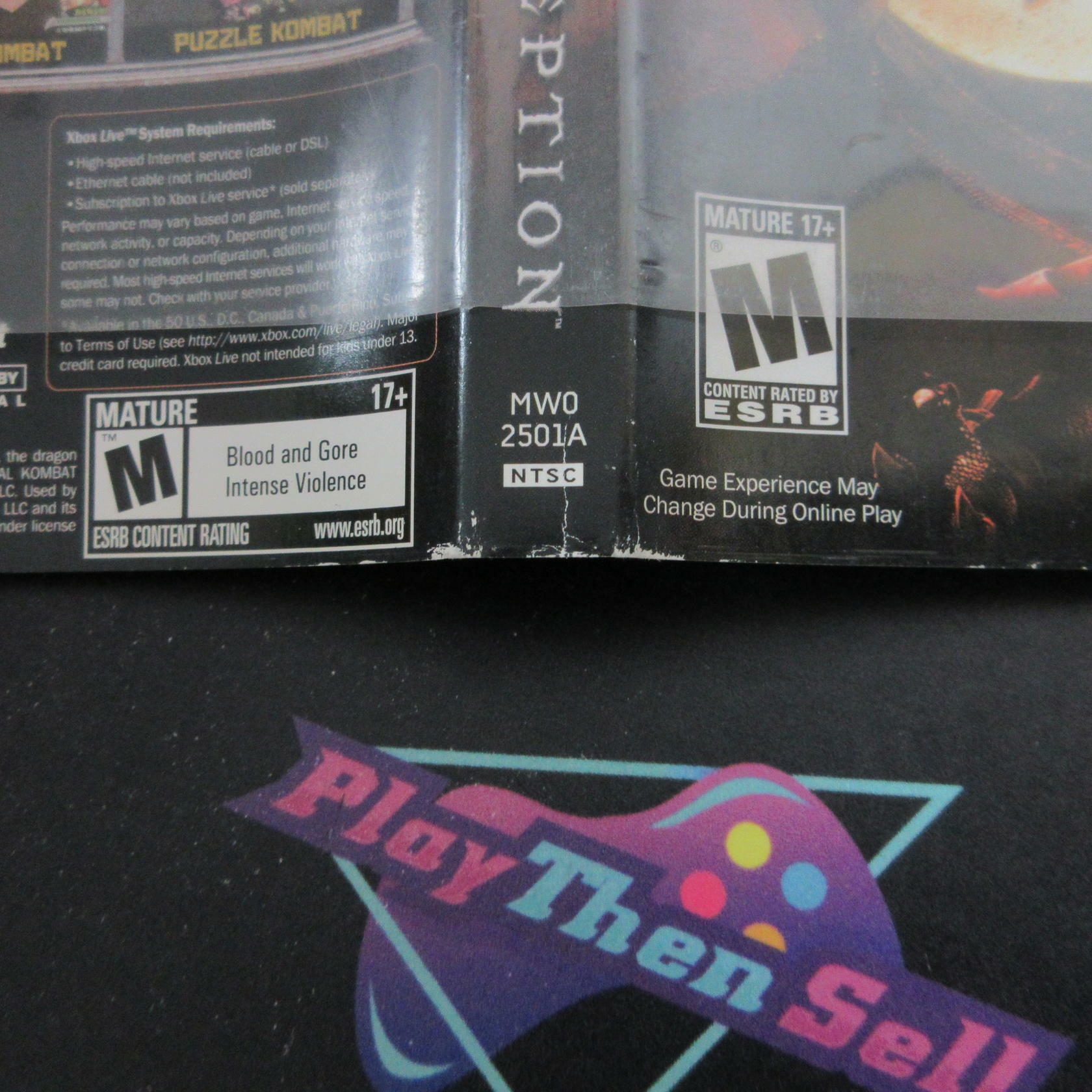 Mortal Kombat Deception Xbox AD/DD/NM - Very Good