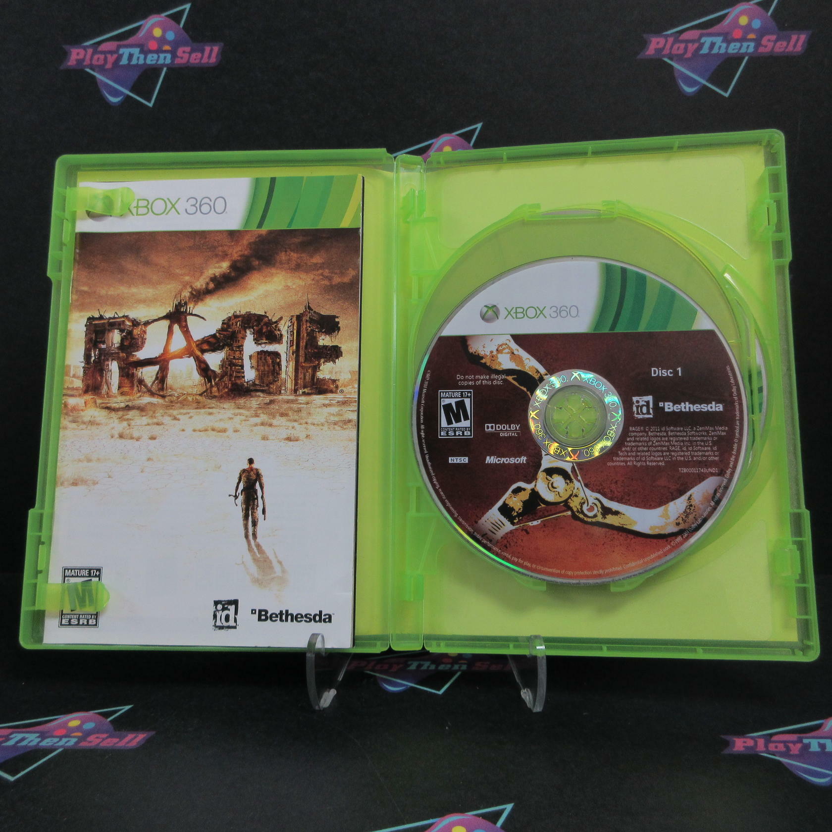 Rage Anarchy Edition Xbox 360 AD Complete CIB - Very Good