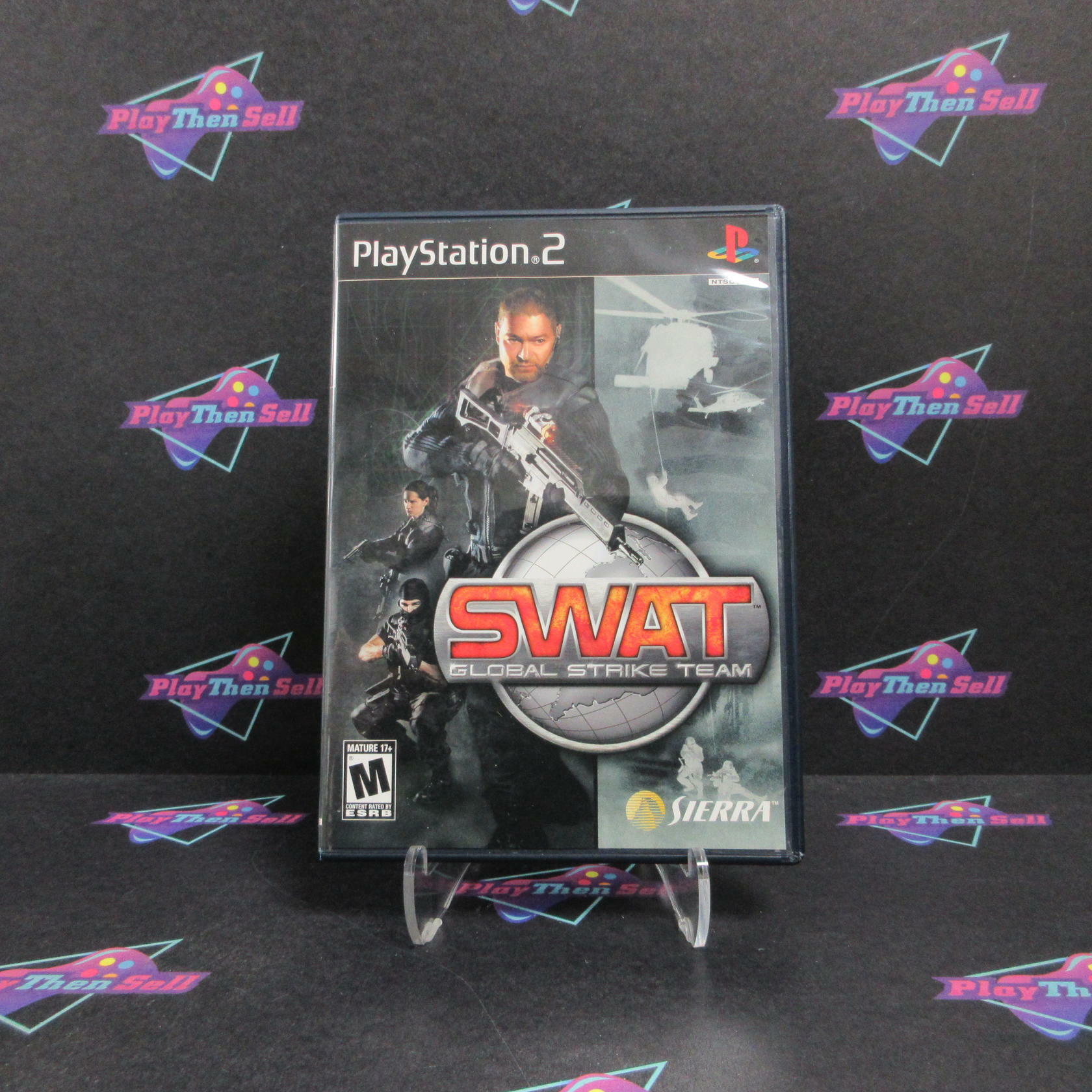 SWAT Global Strike Team PS2 PlayStation 2 + Reg Card Complete - Excellent