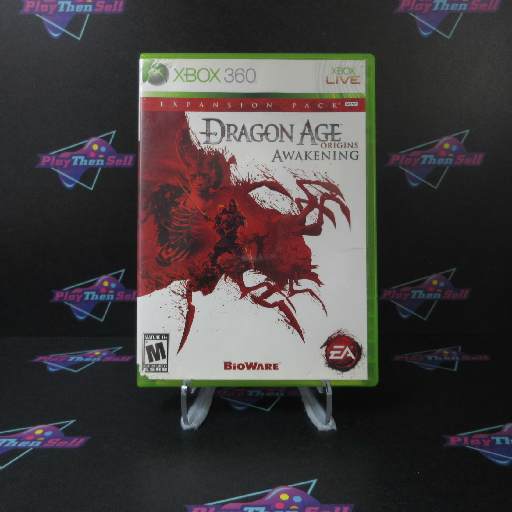 Dragon Age Origins Awakening Expansion Xbox 360 AD Complete CIB - Very Good