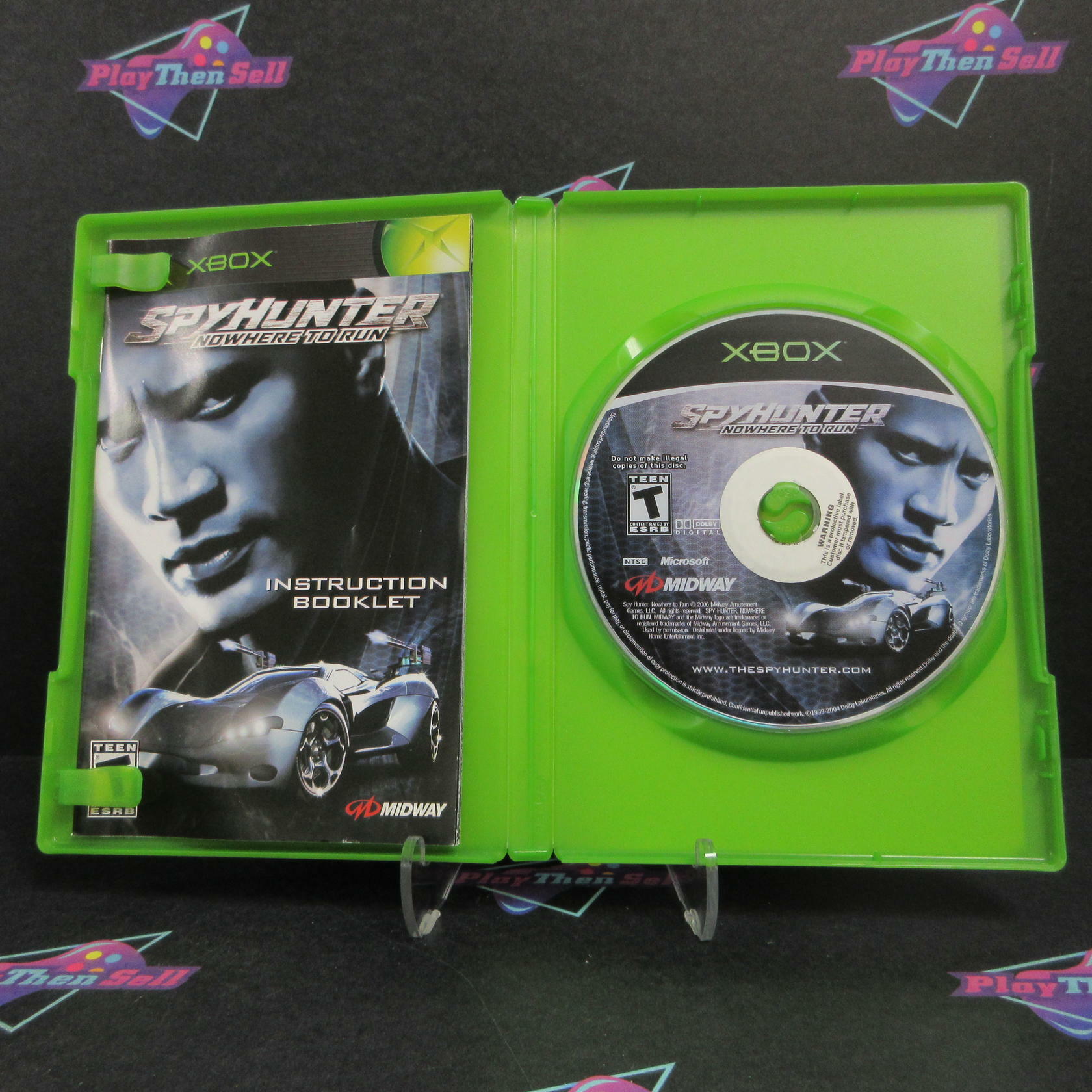 Spyhunter Nowhere To Run Xbox AD/DD Complete CIB - Very Good