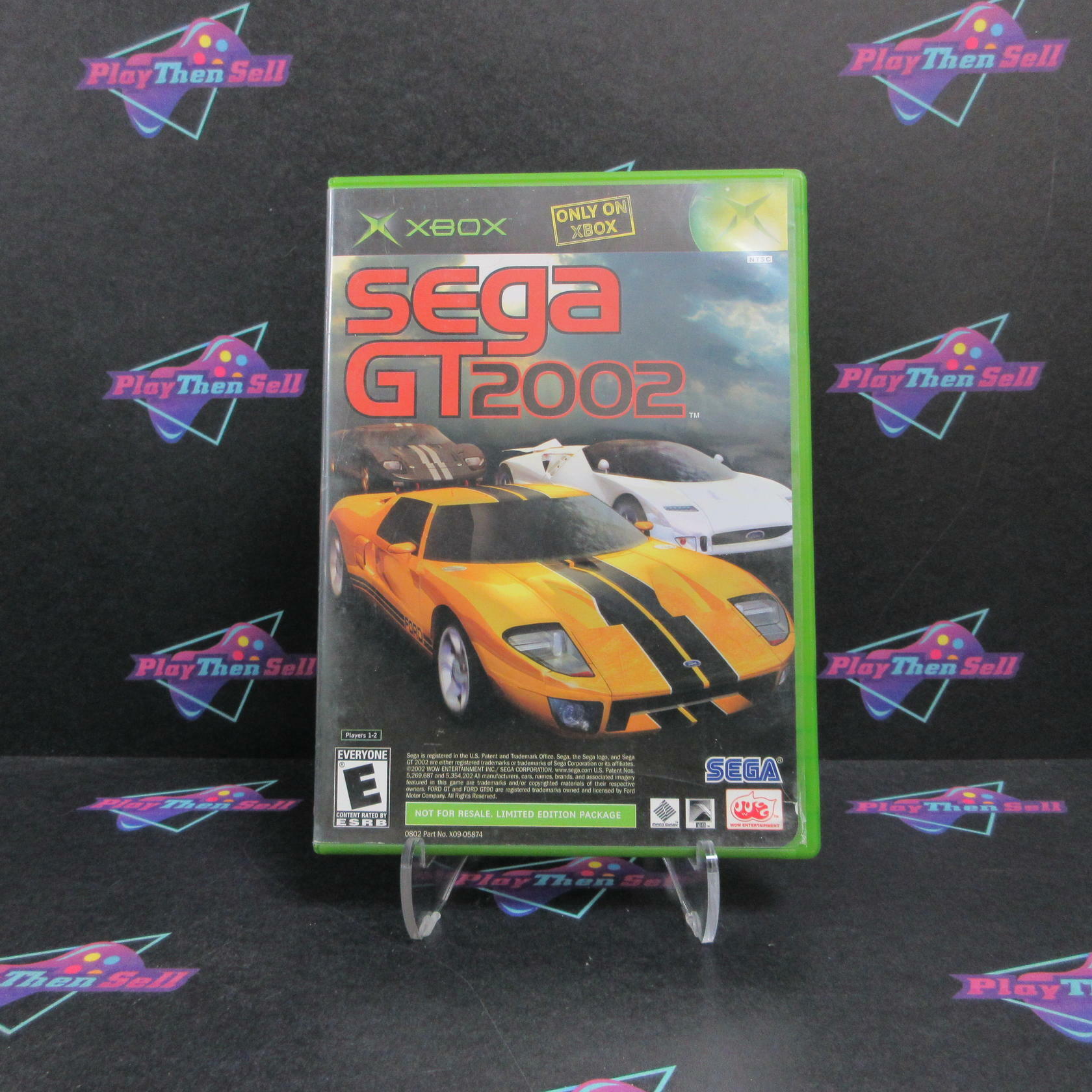Sega GT 2002 / JSRF Jet Set Radio Future Xbox MD Complete CIB - Very Good
