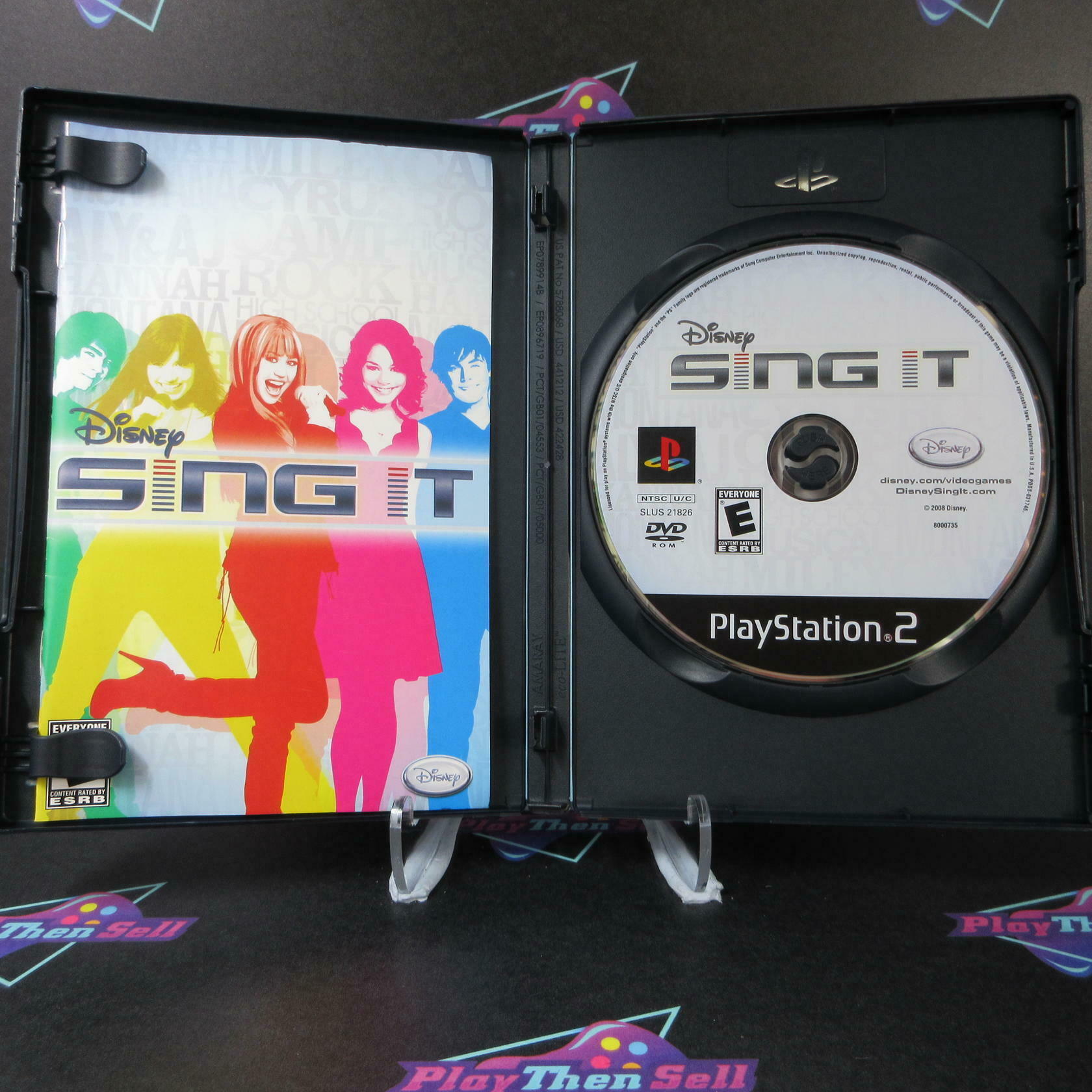 Disney Sing It PS2 PlayStation 2 Complete - Excellent