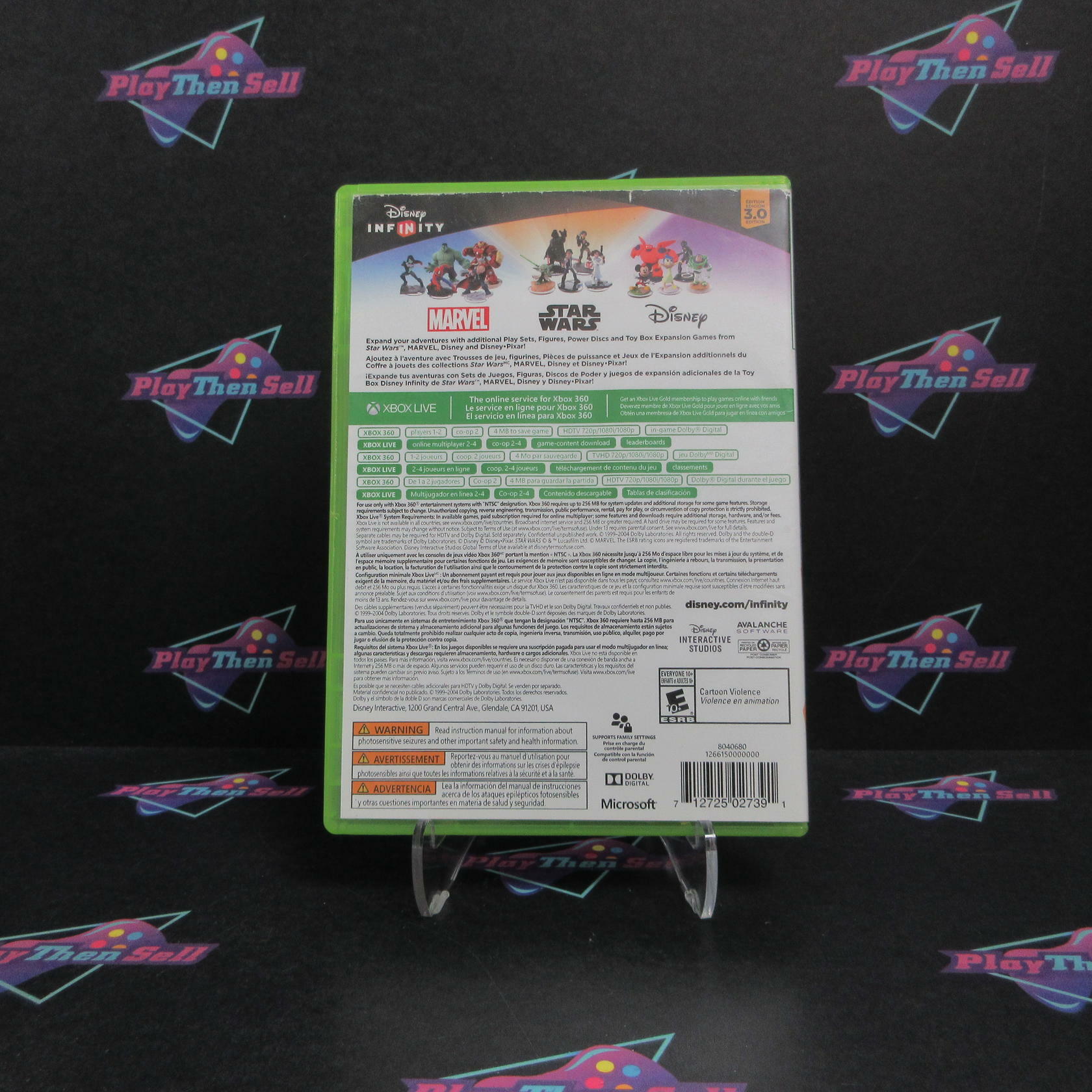 Disney Infinity 3.0 Xbox 360 AD/NM - Very Good