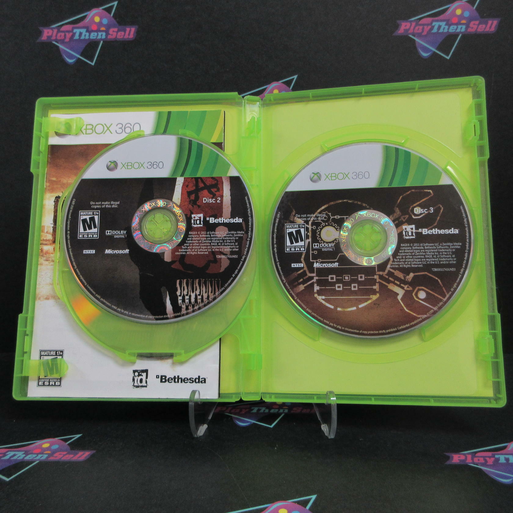 Rage Anarchy Edition Xbox 360 AD Complete CIB - Very Good
