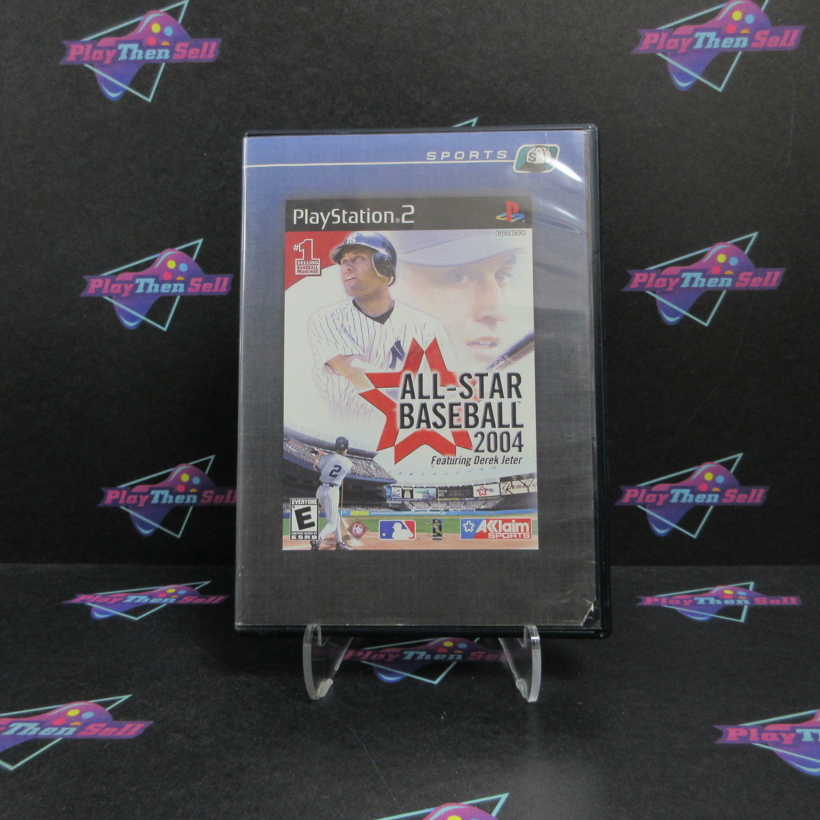 All-Star Baseball 2004 Rental Art PS2 PlayStation 2 AD/NM - Very Good