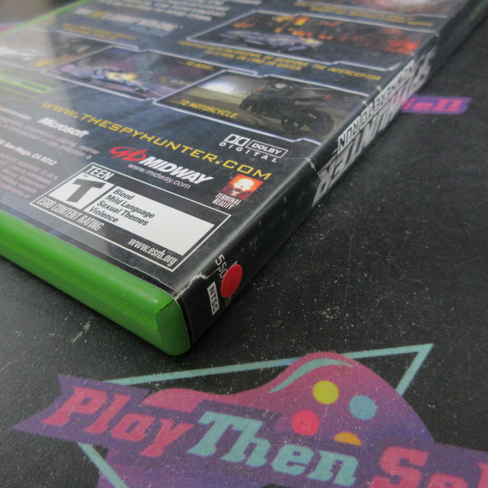 Spyhunter Nowhere To Run Xbox AD/DD Complete CIB - Very Good