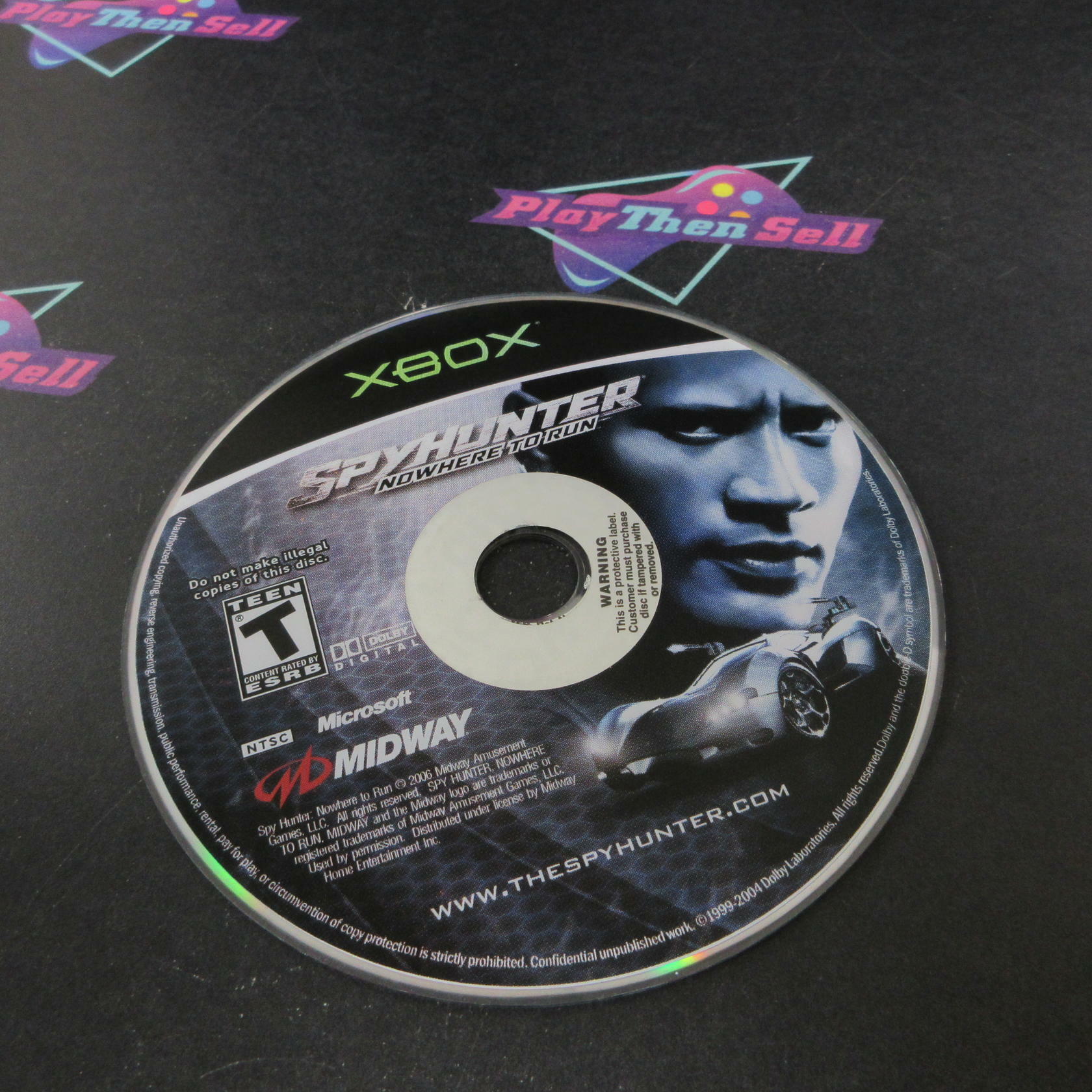 Spyhunter Nowhere To Run Xbox AD/DD Complete CIB - Very Good