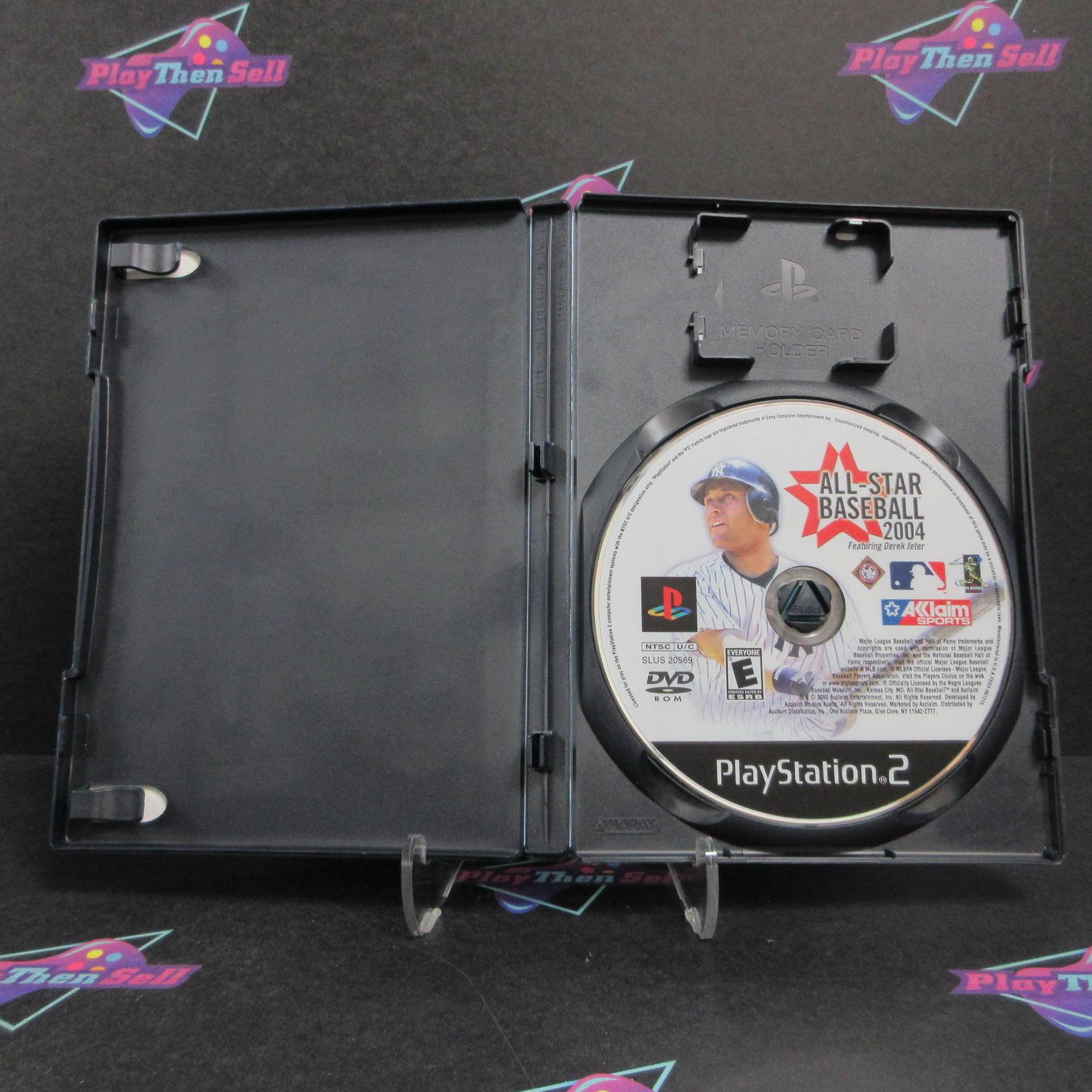 All-Star Baseball 2004 Rental Art PS2 PlayStation 2 AD/NM - Very Good