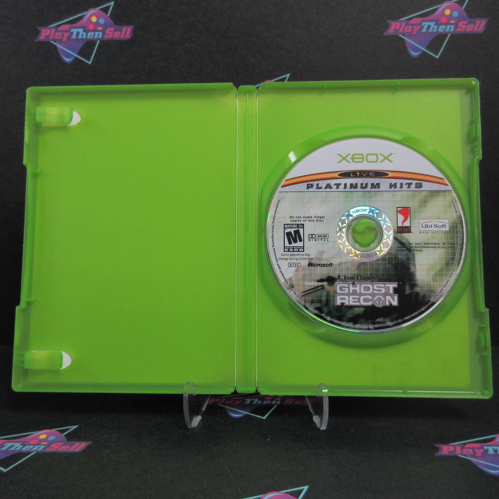 Tom Clancy's Ghost Recon Xbox PH AD/NM - Very Good