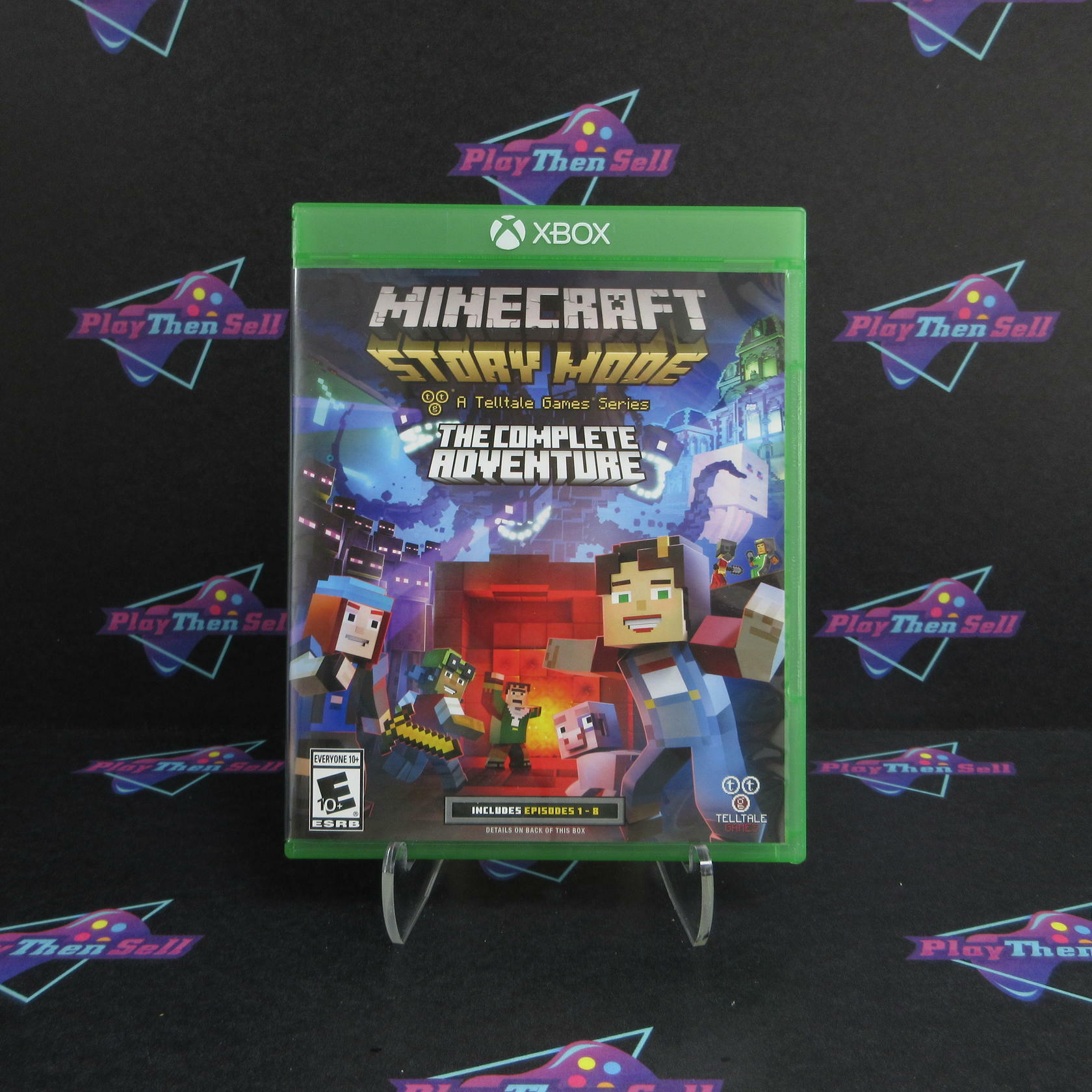 Minecraft Story Mode The Complete Adventure Xbox One Complete - Refurbished