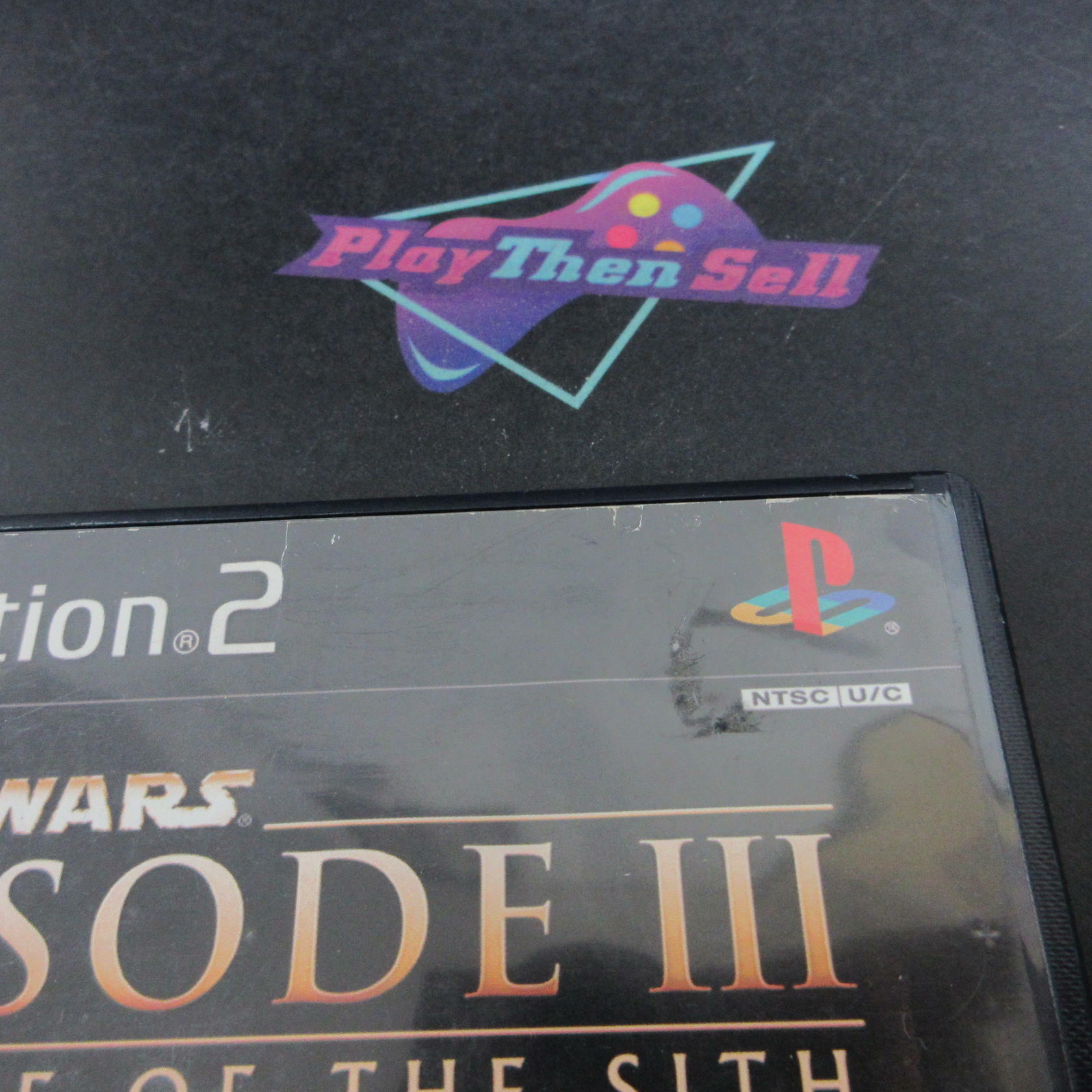 Star Wars Episode III Revenge of the Sith Rental Art PS2 PlayStation 2 AD/DD/NM - Very Good