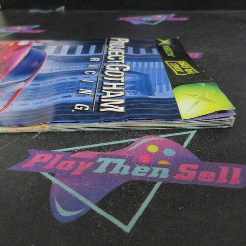 Project Gotham Racing Xbox PH MD Complete CIB - Very Good