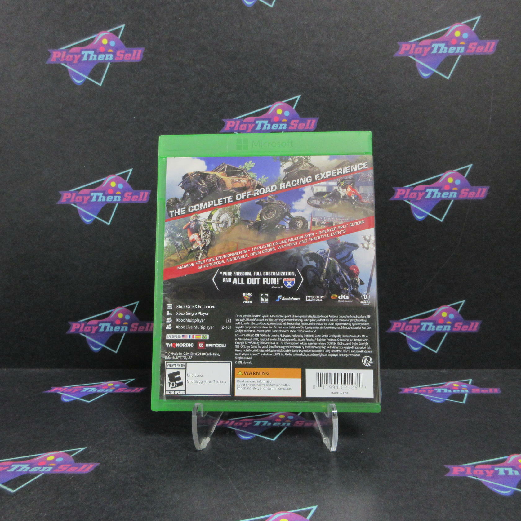 MX vs ATV All Out Xbox One Complete - Refurbished