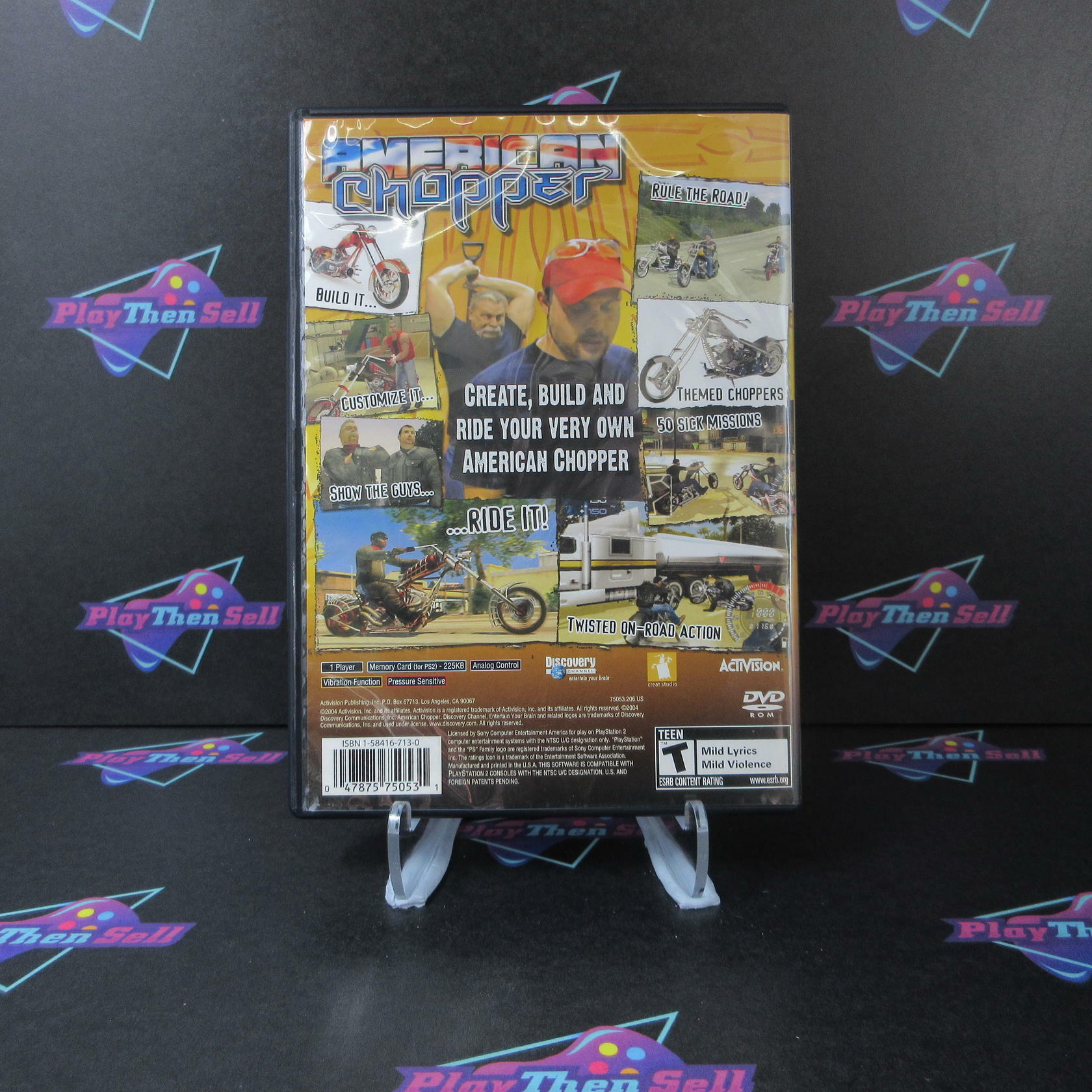 American Chopper PS2 PlayStation 2 + Reg Card Complete - Excellent
