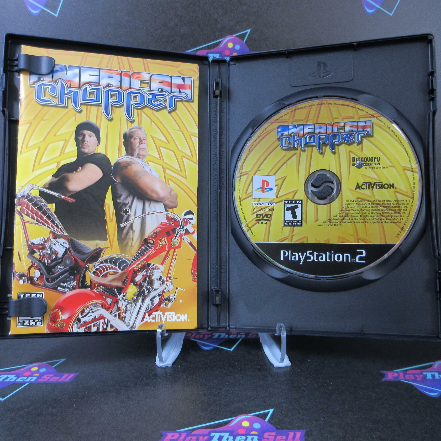 American Chopper PS2 PlayStation 2 + Reg Card Complete - Excellent