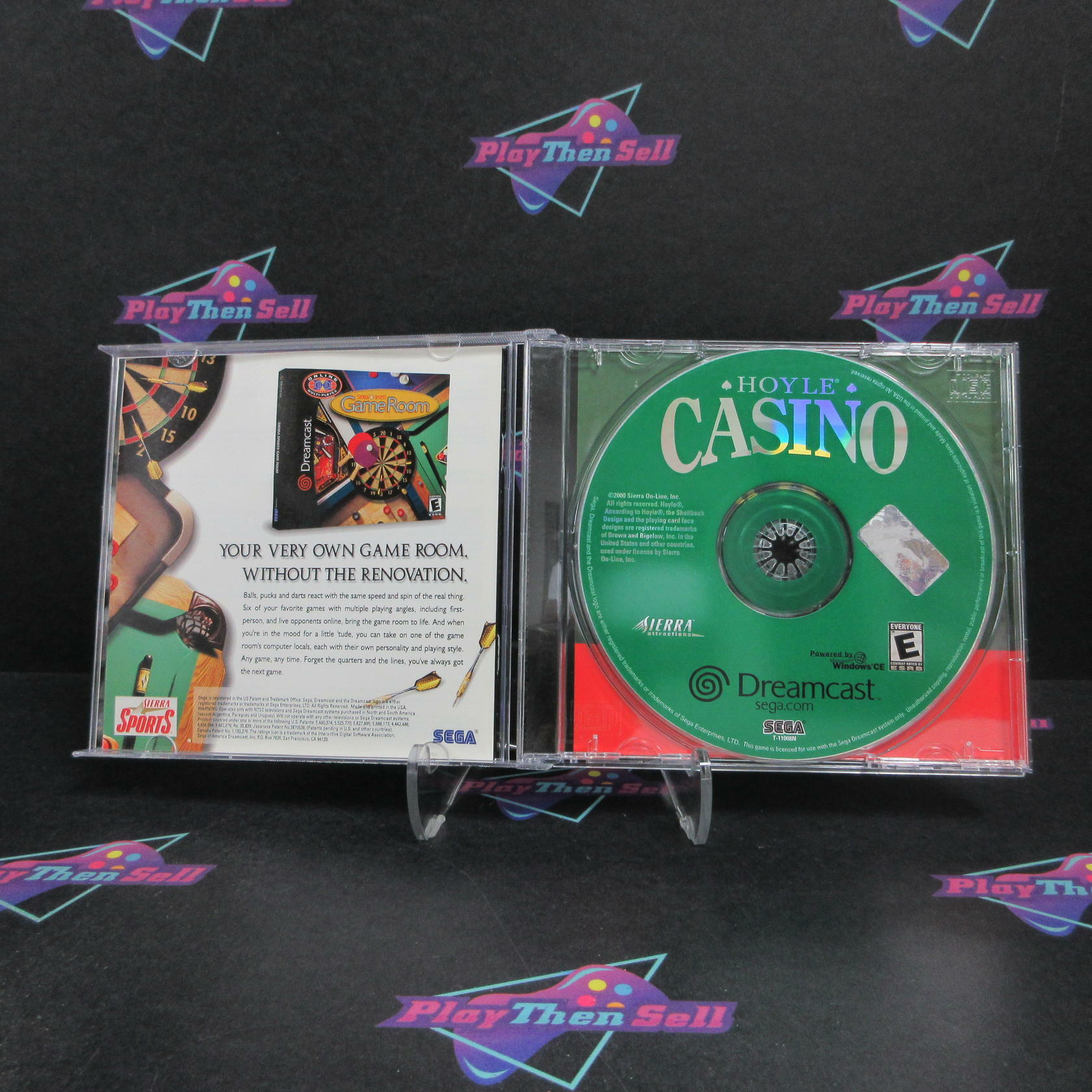 Hoyle Casino Sega Dreamcast + Reg Card Complete - Excellent