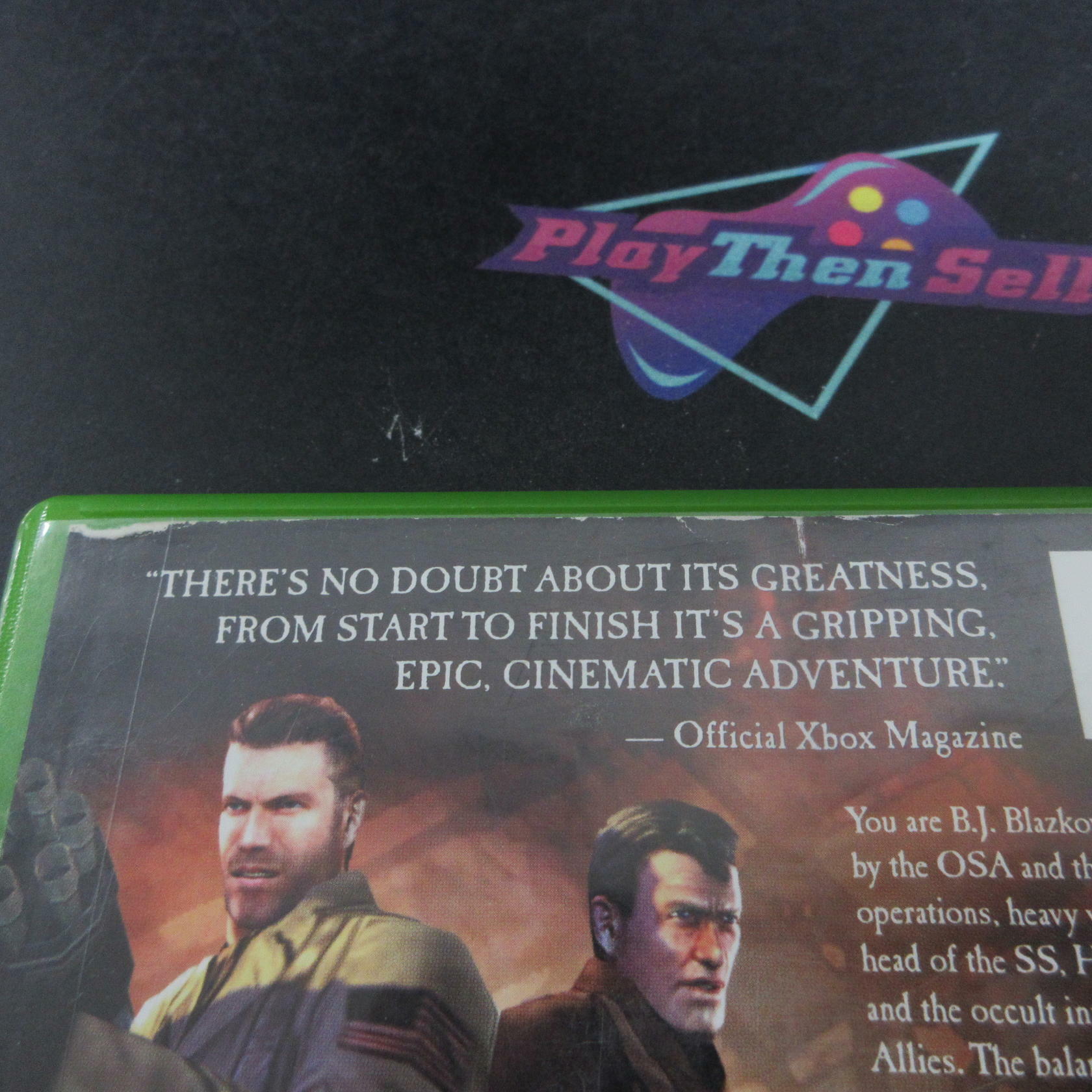 Return to Castle Wolfenstein Tides of War Xbox AD/NM - Very Good