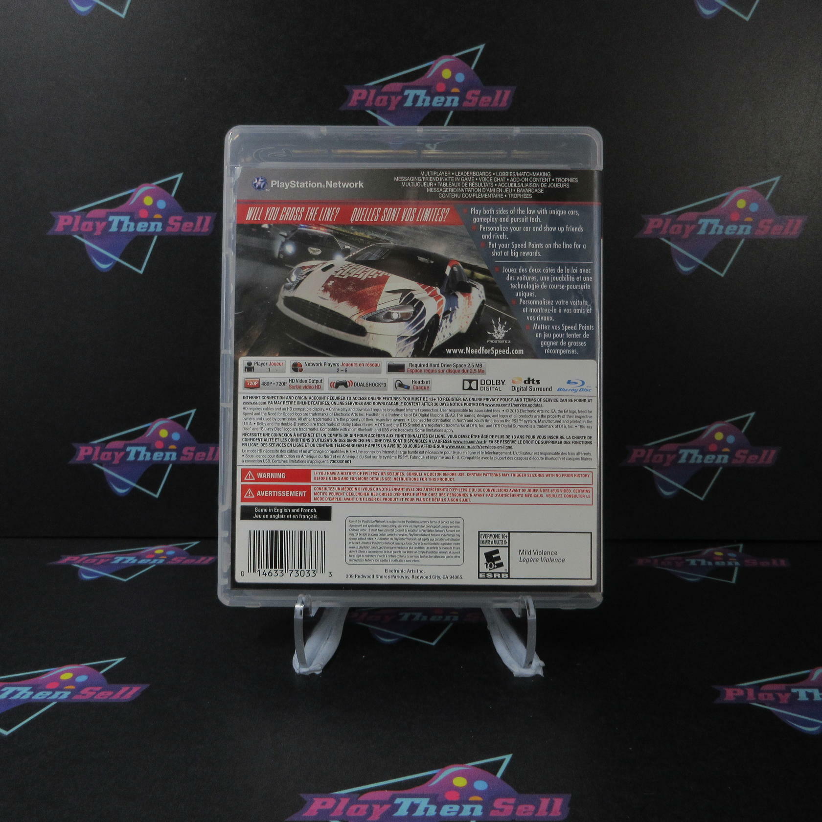 Need for Speed Rivals PS3 PlayStation 3 Complete - Excellent