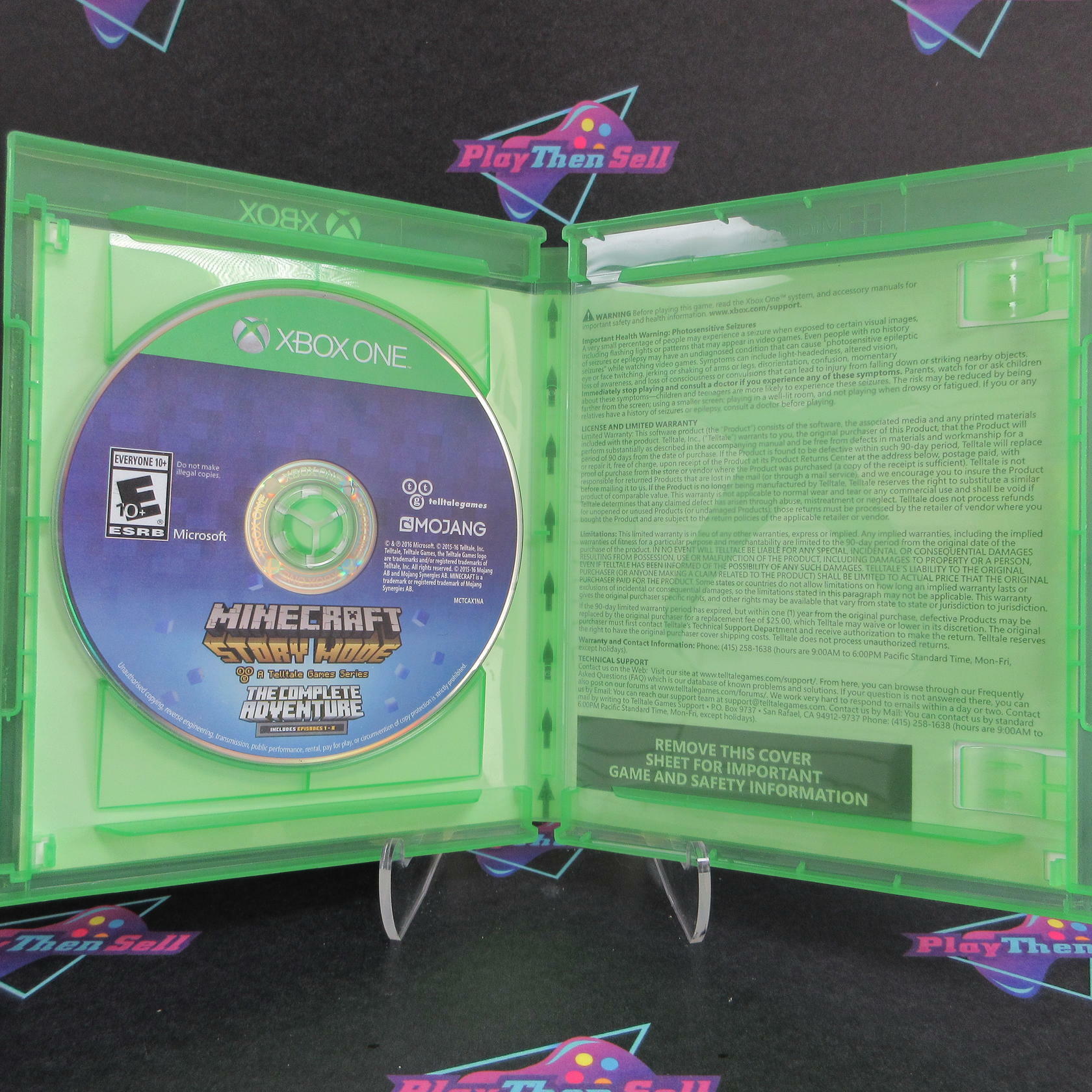 Minecraft Story Mode The Complete Adventure Xbox One Complete - Refurbished