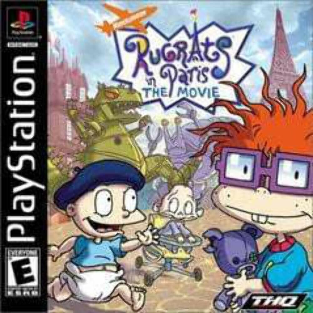Rugrats in Paris The Movie PS1 PlayStation 1 Complete - Excellent