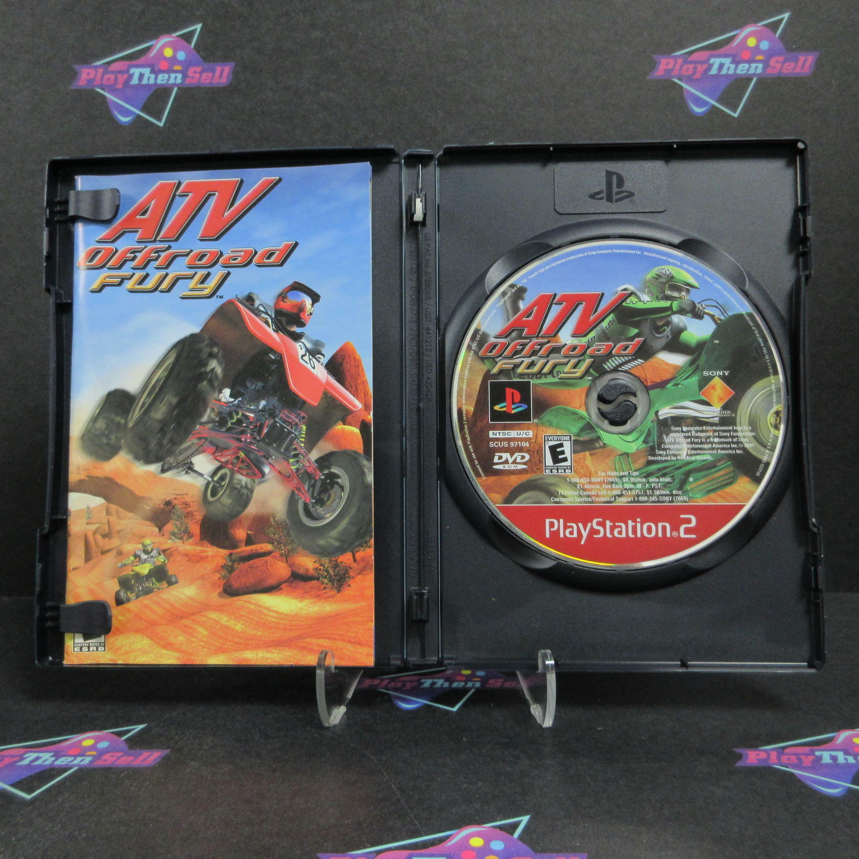 ATV Offroad Fury PS2 PlayStation 2 GH + Reg Card Complete - Excellent