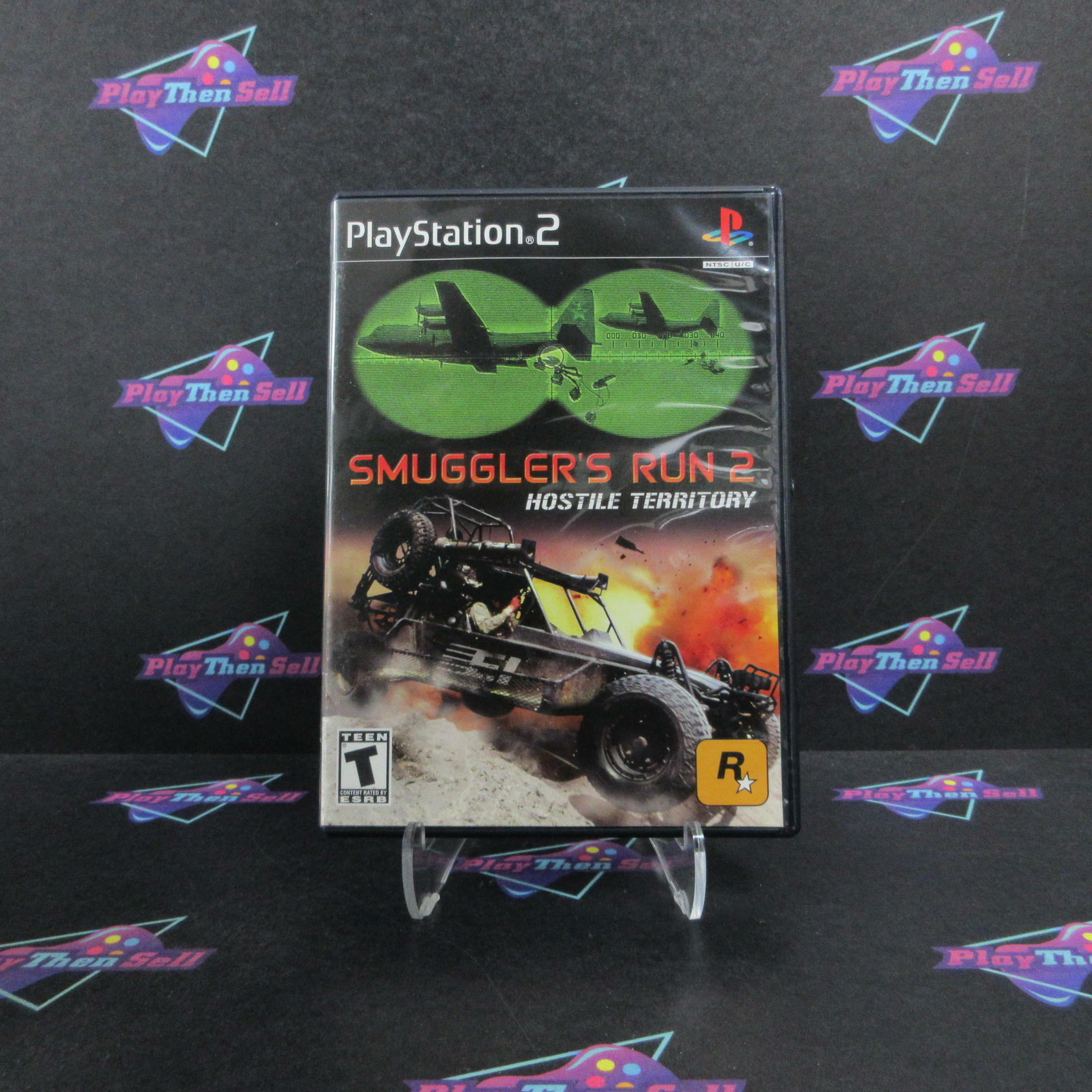 Smuggler's Run 2 Hostile Territory PS2 PlayStation 2 + Reg Card CIB - Excellent