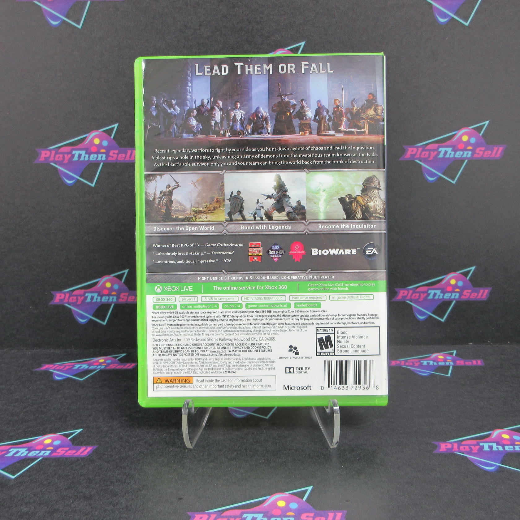 Dragon Age Inquisition Xbox 360 Complete - Excellent