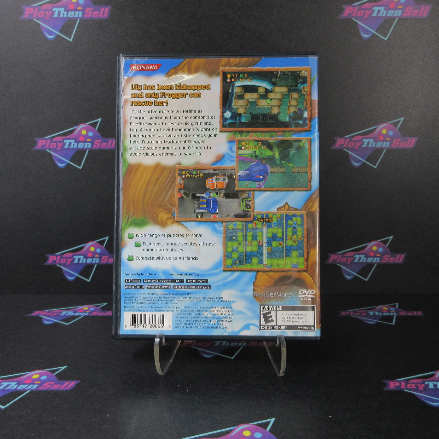 Frogger's Adventures The Rescue PS2 PlayStation 2 Complete - Excellent