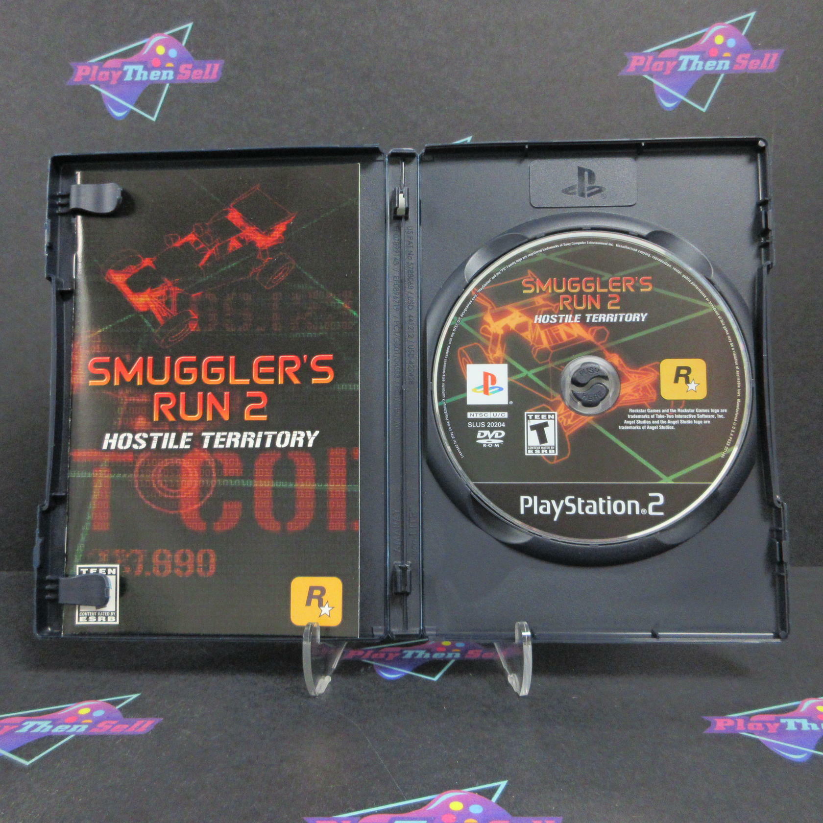Smuggler's Run 2 Hostile Territory PS2 PlayStation 2 + Reg Card CIB - Excellent