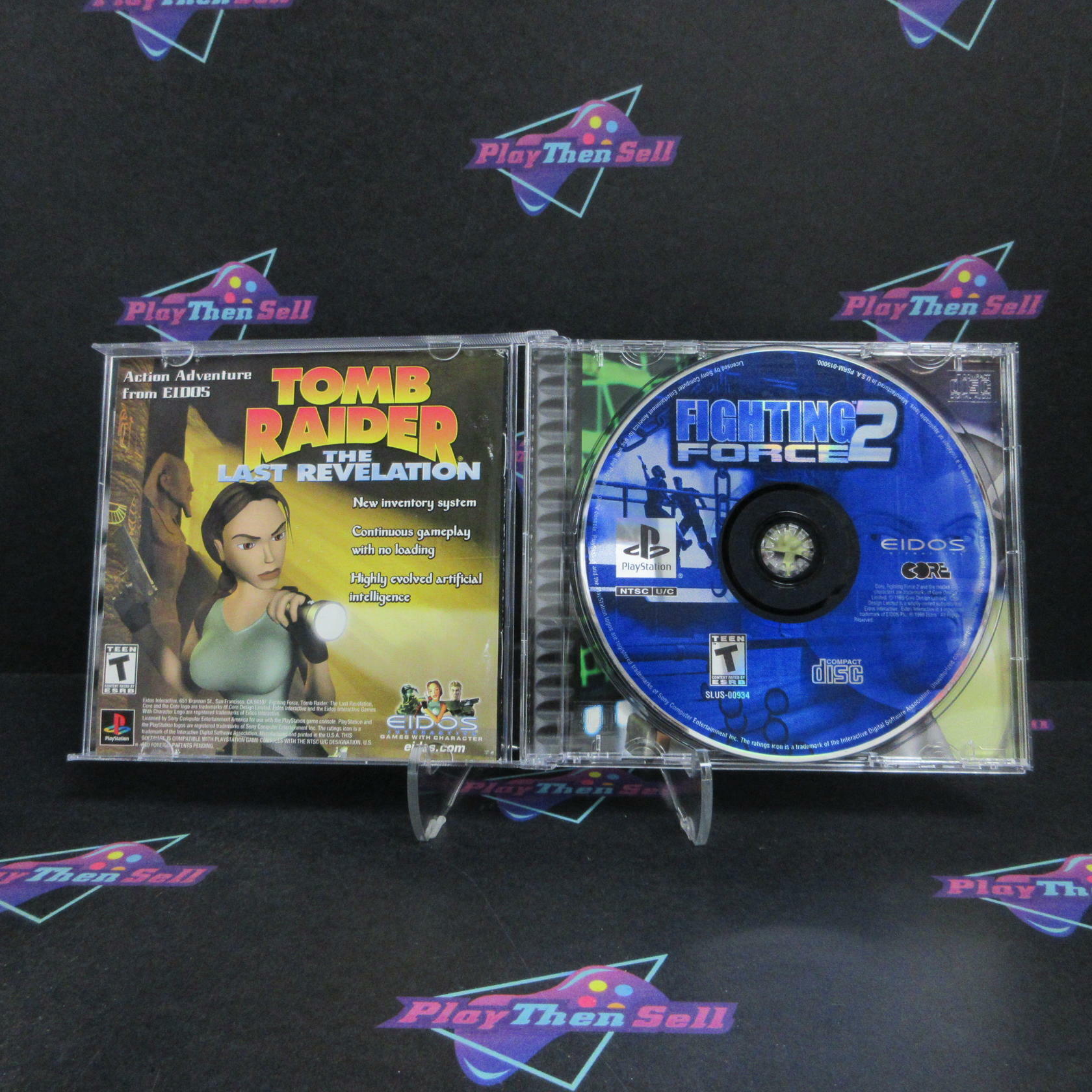 Fighting Force 2 PS1 PlayStation + Reg Card Complete - Excellent