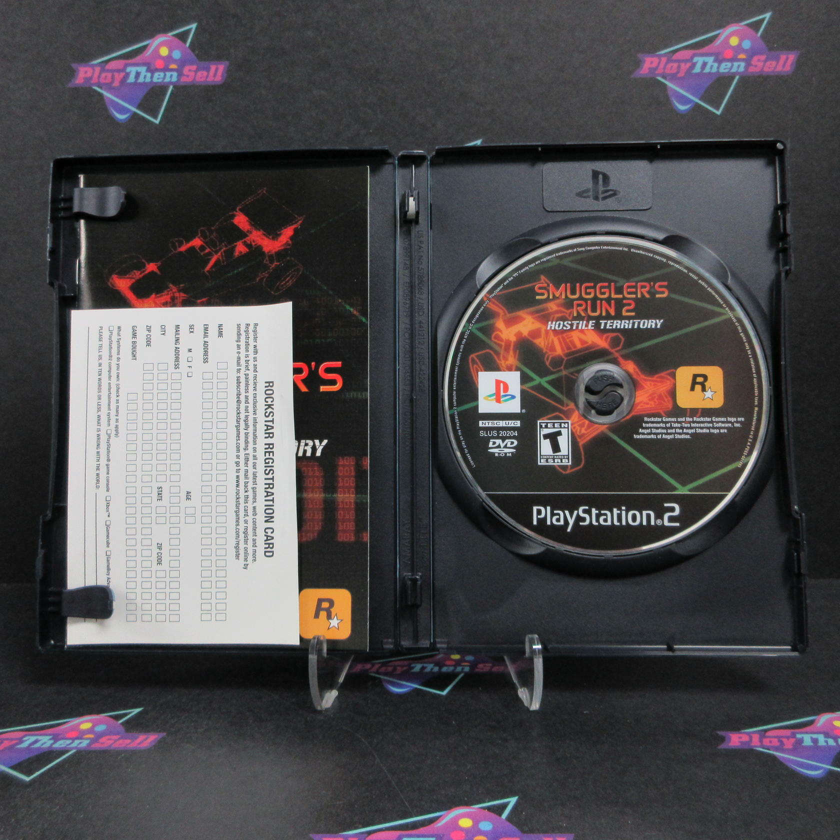 Smuggler's Run 2 Hostile Territory PS2 PlayStation 2 + Reg Card CIB - Excellent