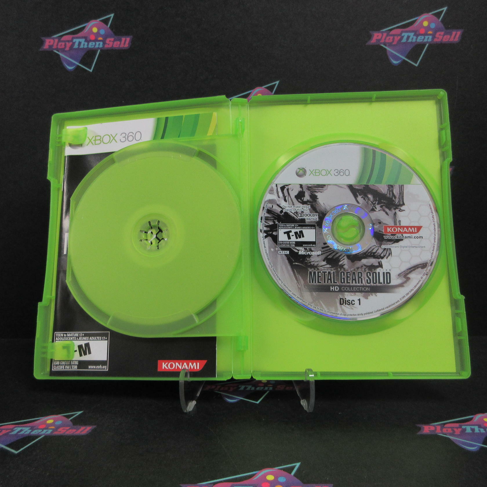 Metal Gear Solid HD Collection Xbox 360 Complete - Excellent