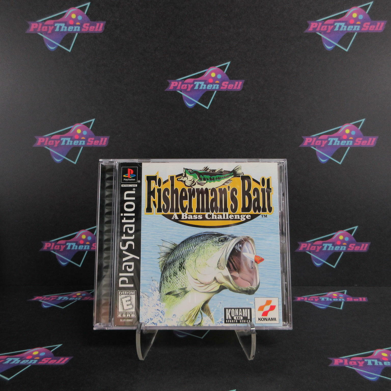 Fisherman's Bait A Bass Challenge PlayStation 1 + Reg Card Complete - Excellent