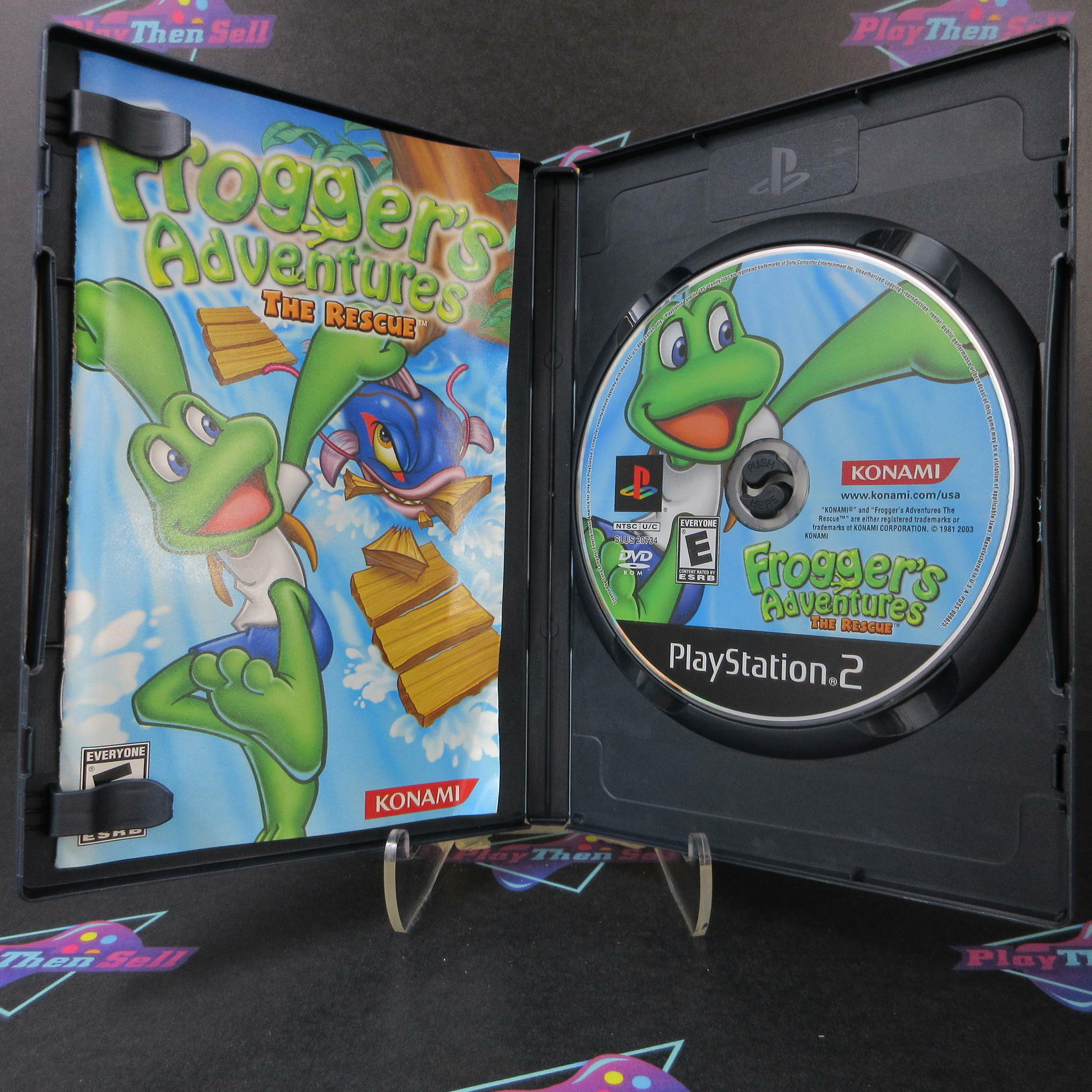 Frogger's Adventures The Rescue PS2 PlayStation 2 Complete - Excellent