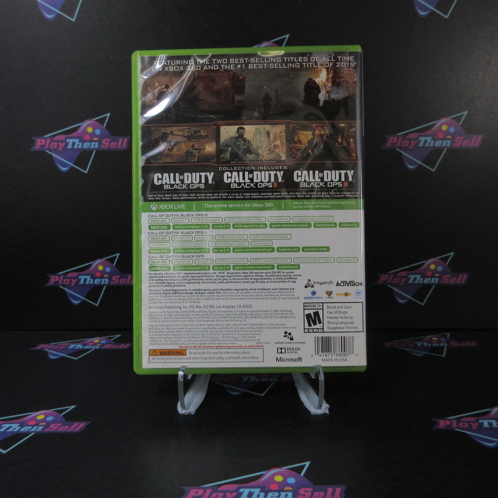 Call of Duty Black Ops Collection Xbox 360 - Like New