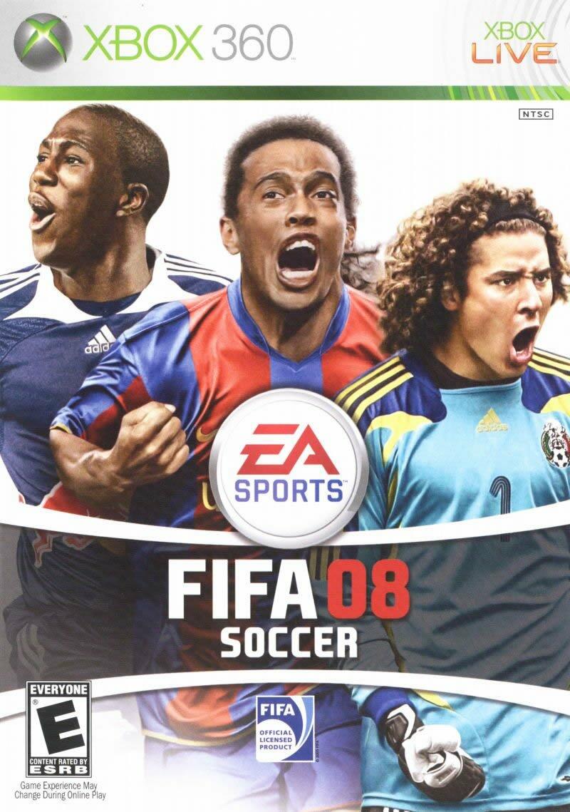 FIFA 08 Xbox 360 Complete - Excellent