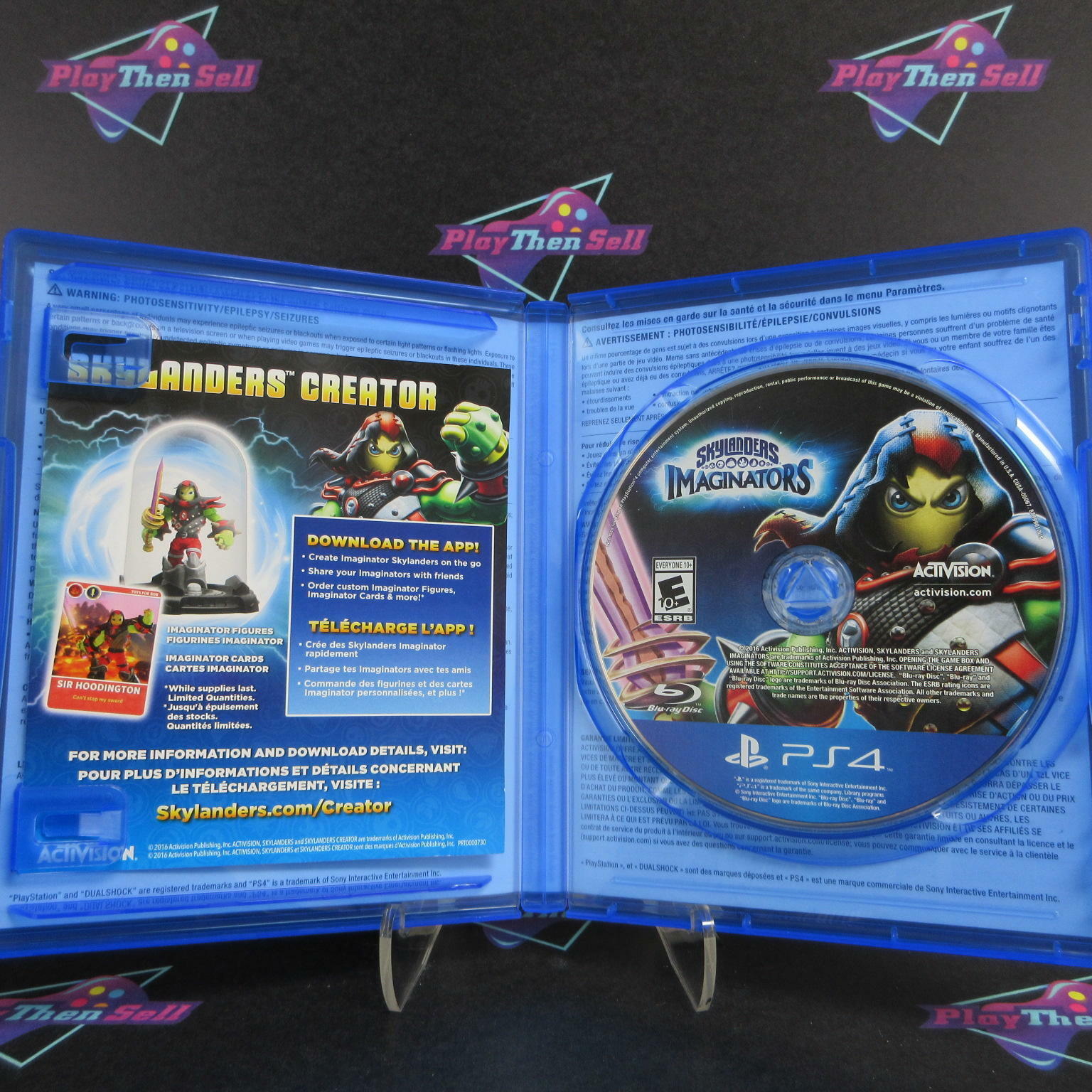Skylanders Imaginators PS4 PlayStation 4 Complete - Excellent
