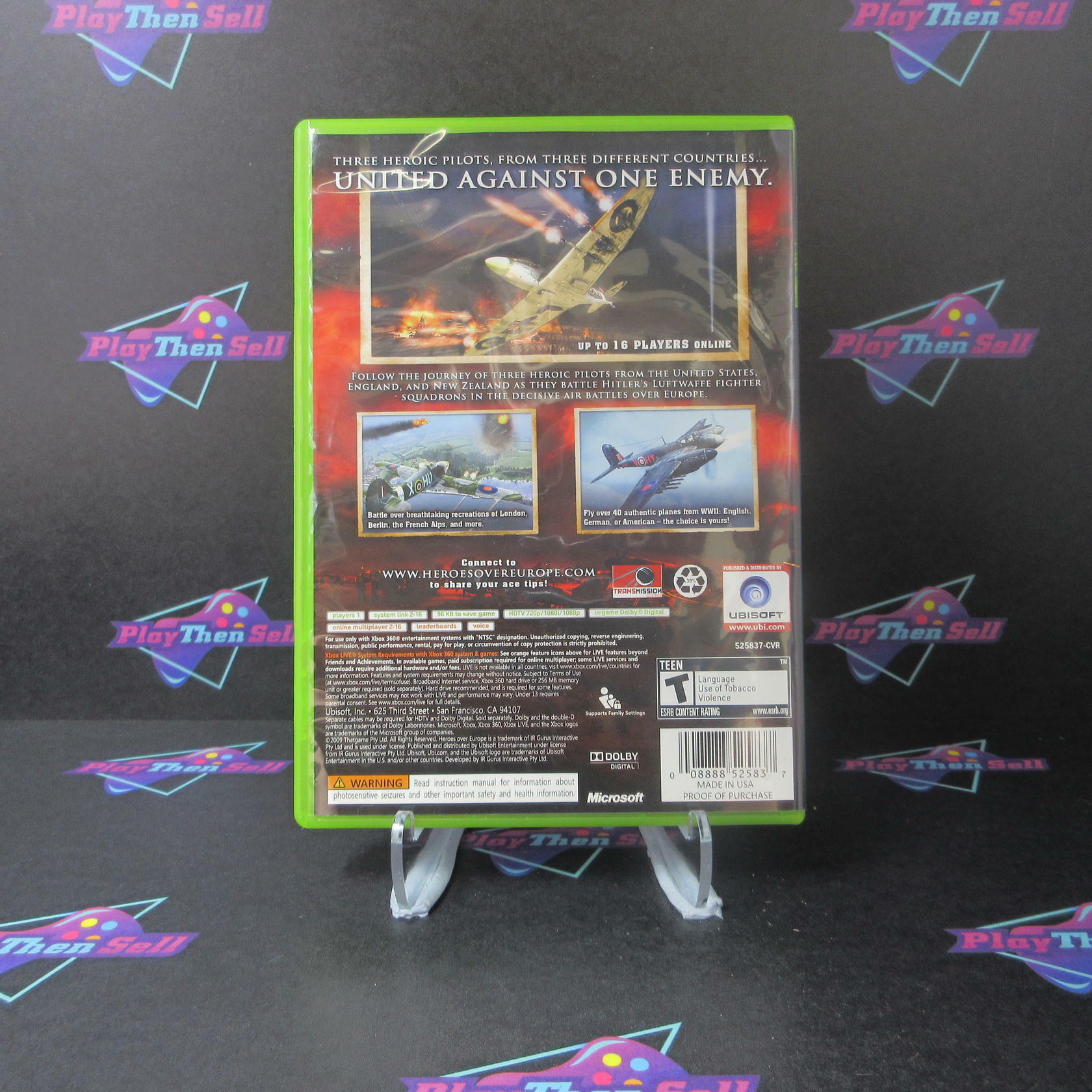 Heroes Over Europe Xbox 360 Complete - Excellent