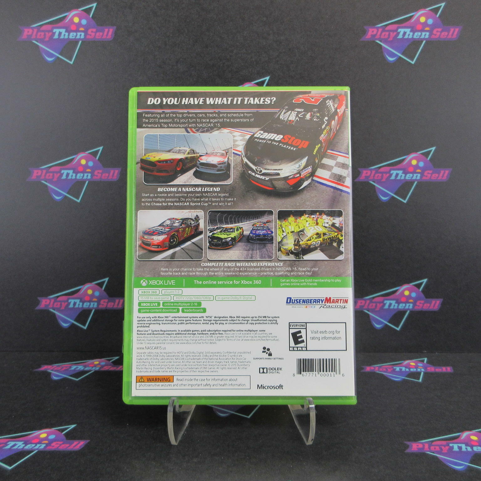 Nascar 15 Xbox 360 Complete - Excellent