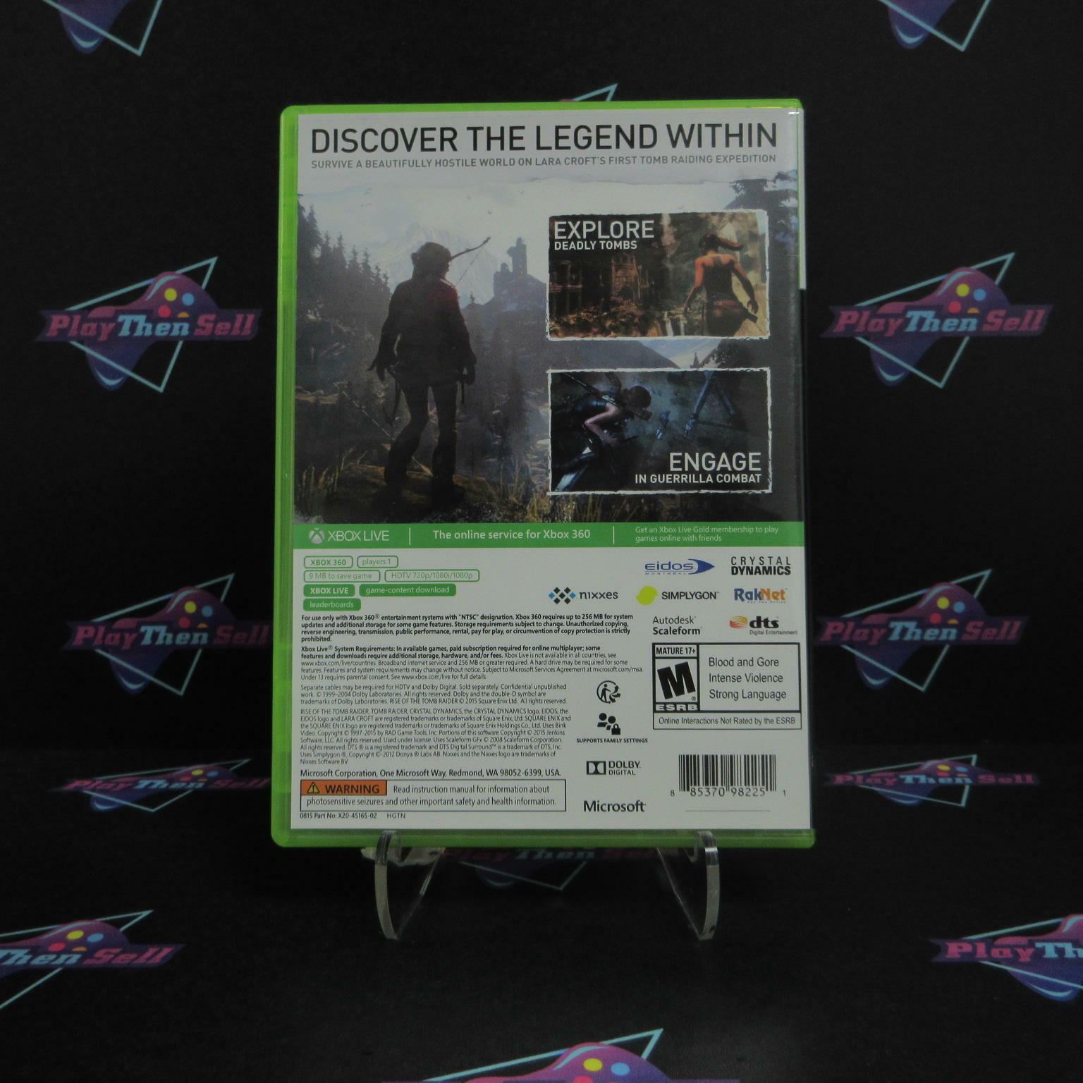 Rise of the Tomb Raider Xbox 360 Complete - Excellent